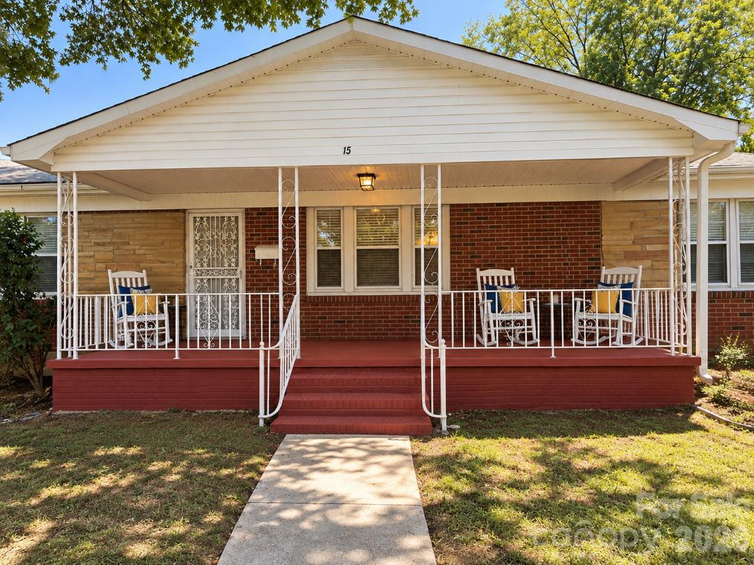 Large Front Covered Porch - 315 Parkview Avenue SW, Concord
