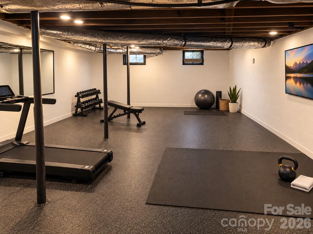 Partial Basementvirtually staged to see potential - 315 Parkview Avenue SW, Concord