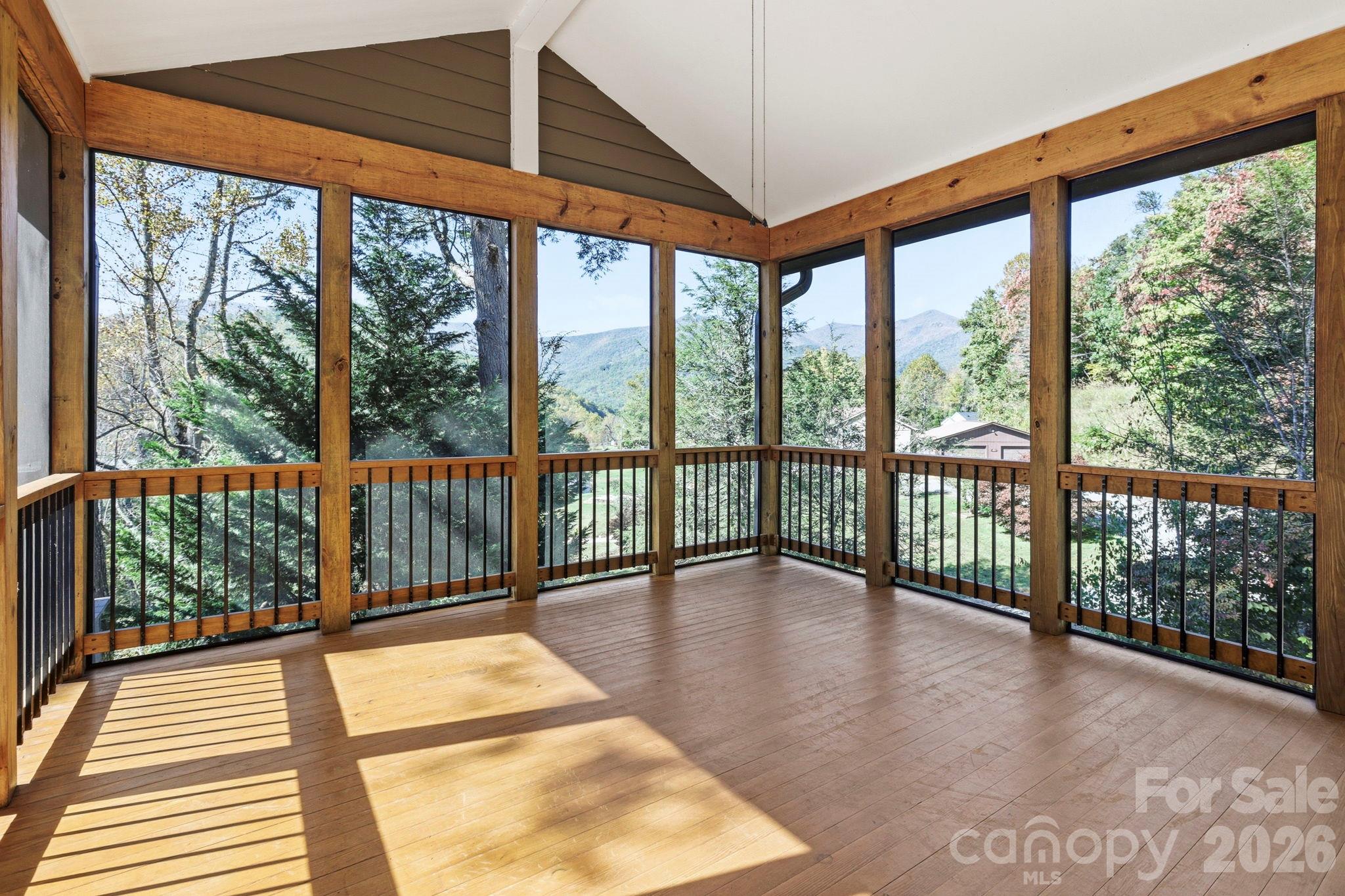 Screened Porch with Mountain Views - 39 Williams Cove Road, Black Mountain