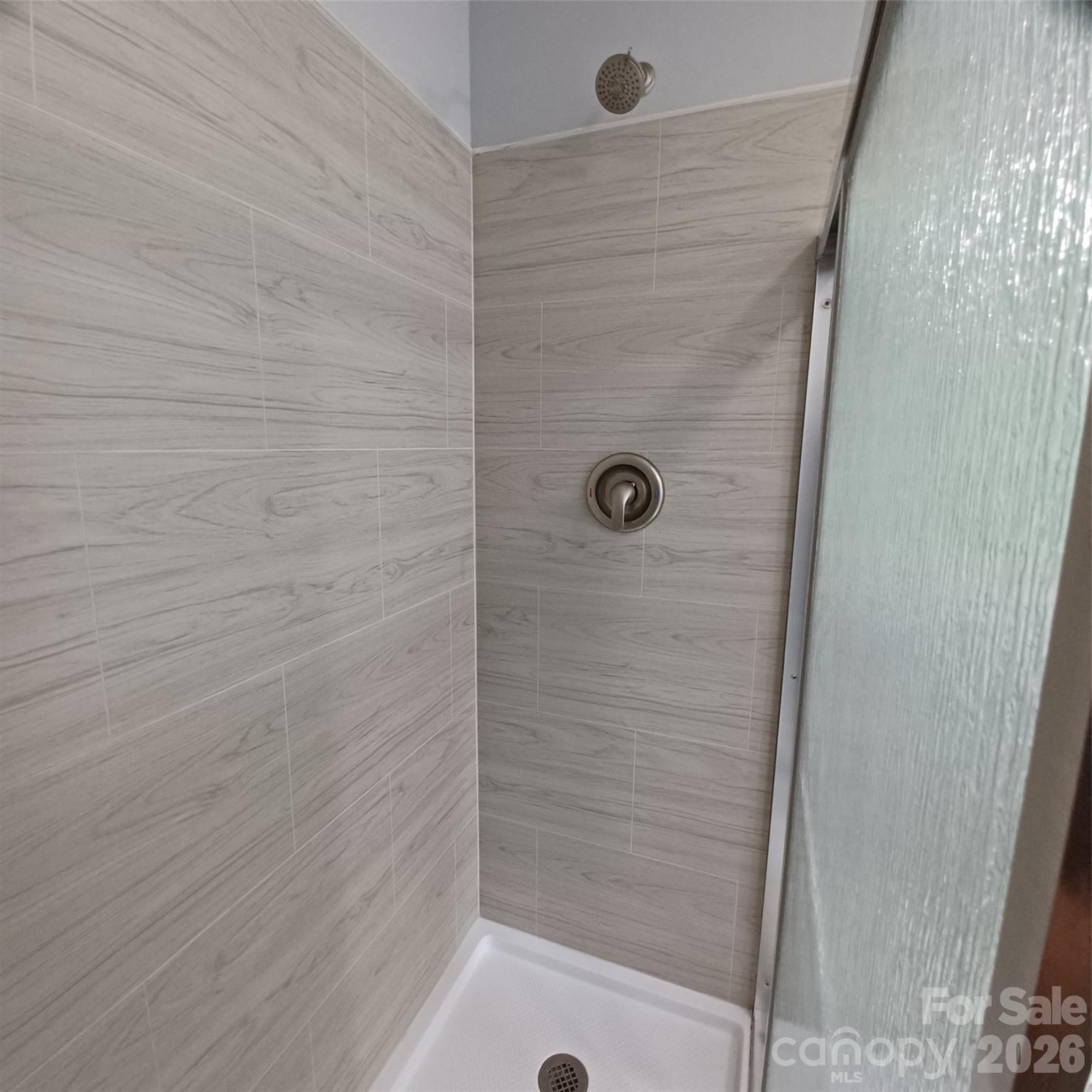 Primary Bath shower with all new finishes - 5717 Ruth Drive, Charlotte