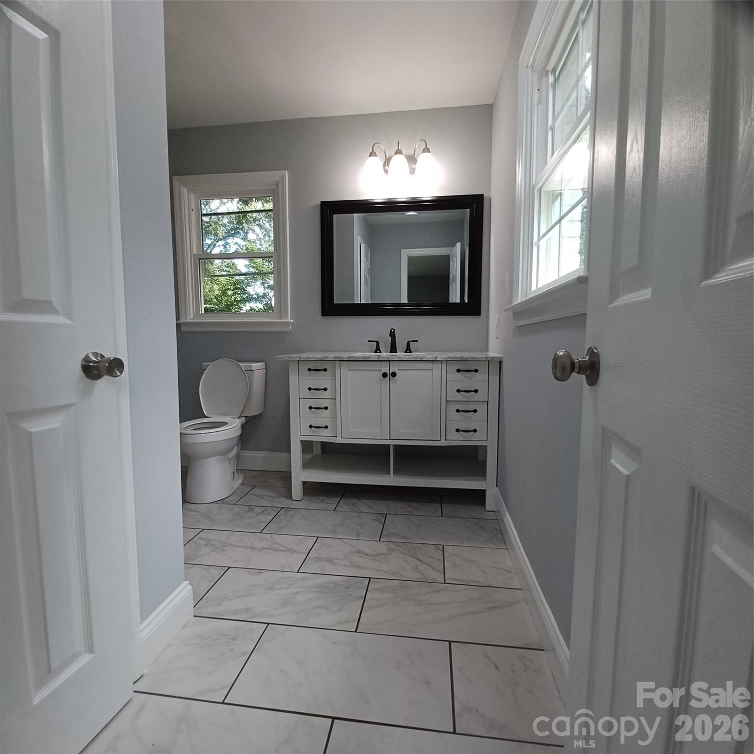 Fully Updated Primary Bath - 5717 Ruth Drive, Charlotte