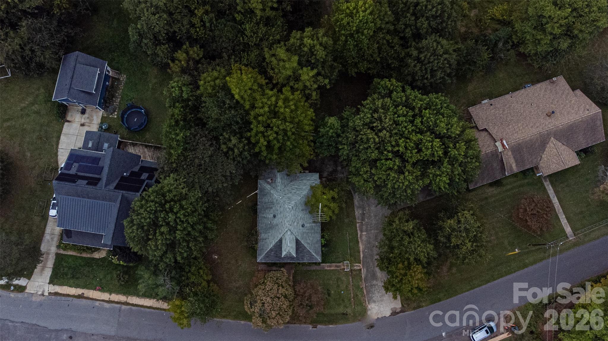 Aerial View of property. - 335 Catawba Avenue, Davidson