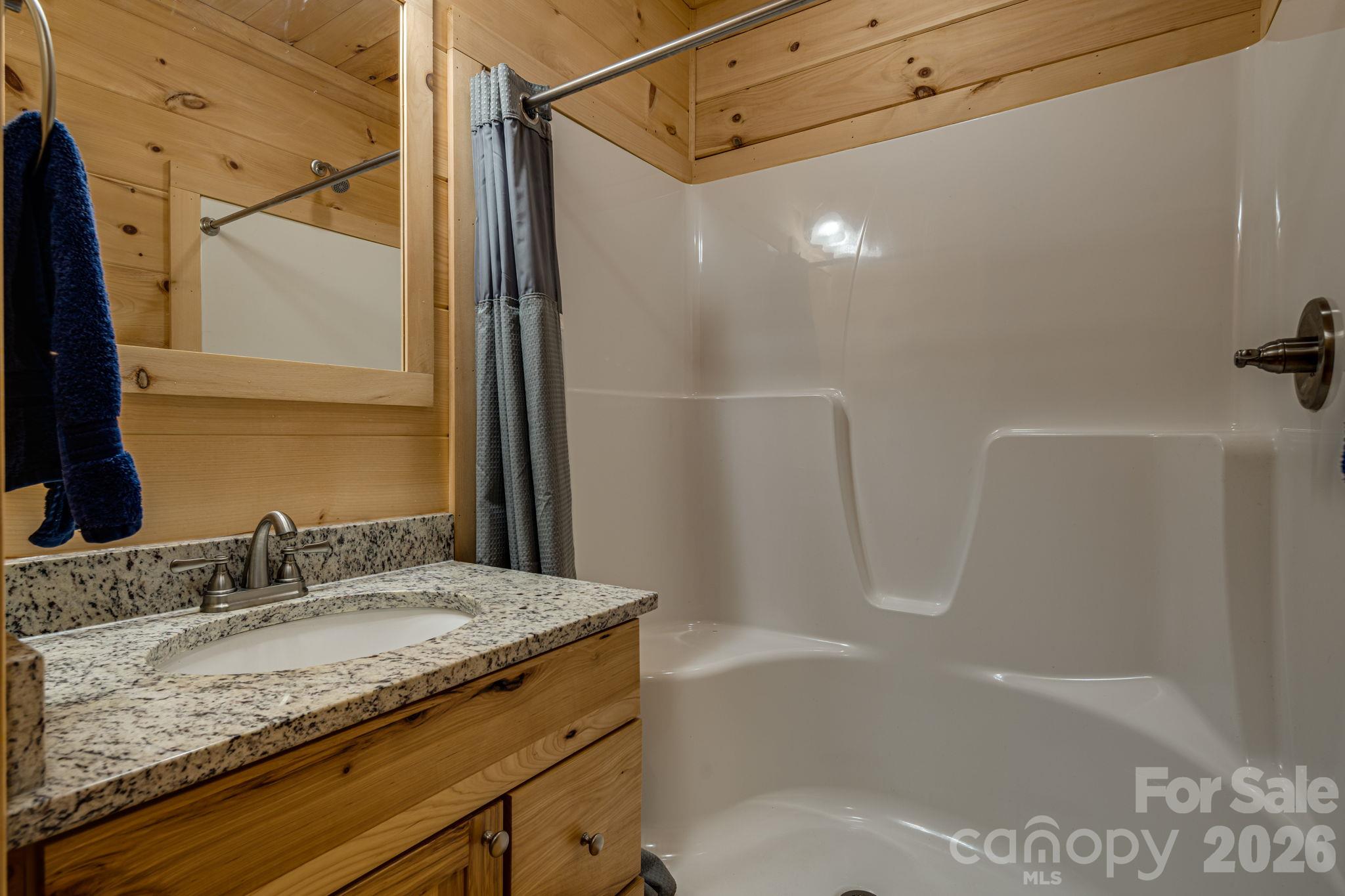 Bath 2 Shower and Vanity - 576 Pheasant Street, Lake Lure