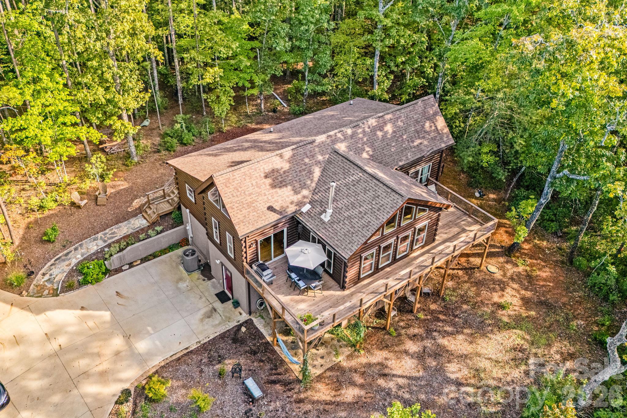 Drone View - 576 Pheasant Street, Lake Lure