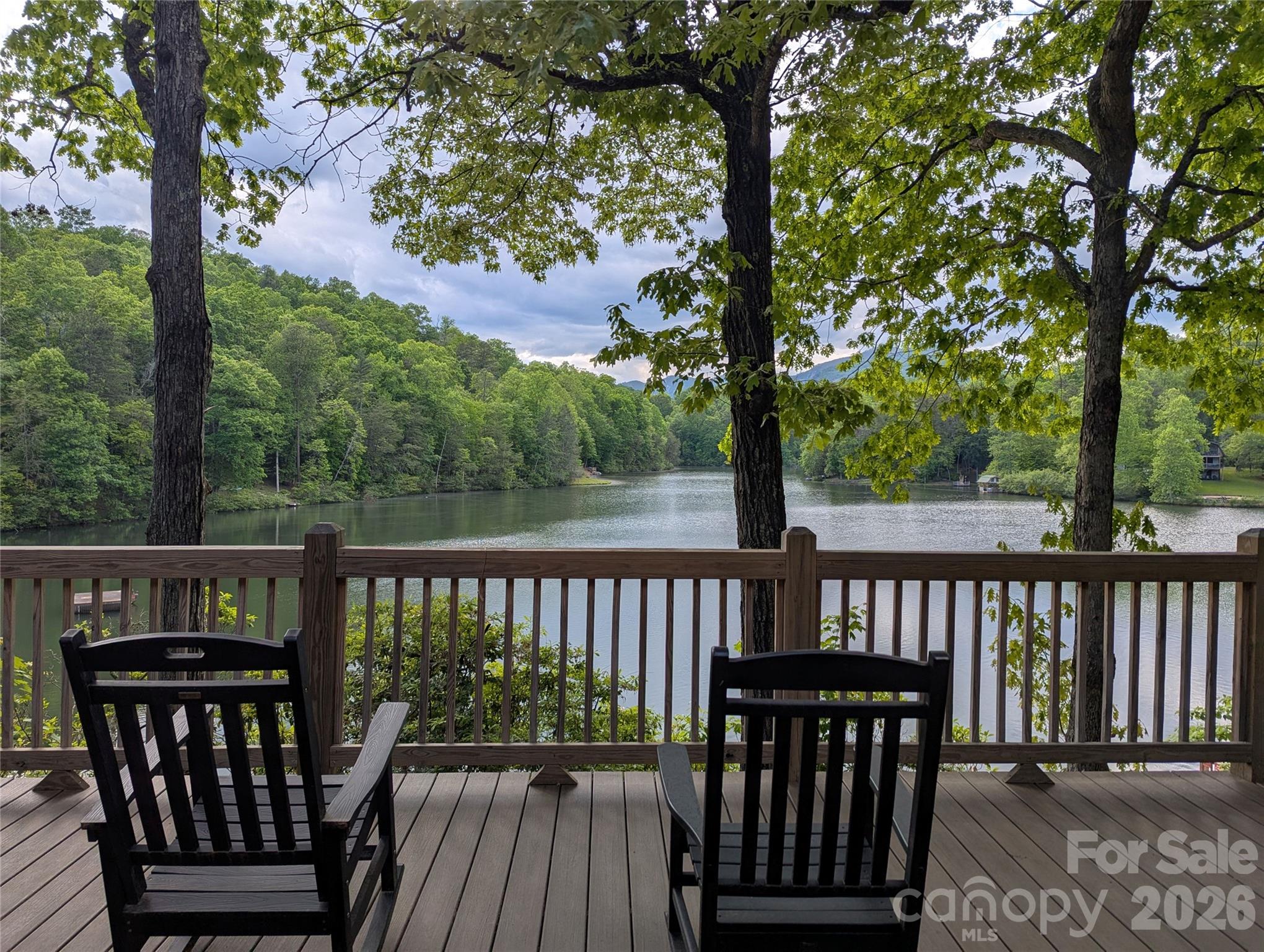 Private 22 Acre Lake from Community Pavillion "Mirror Lake" - 576 Pheasant Street, Lake Lure