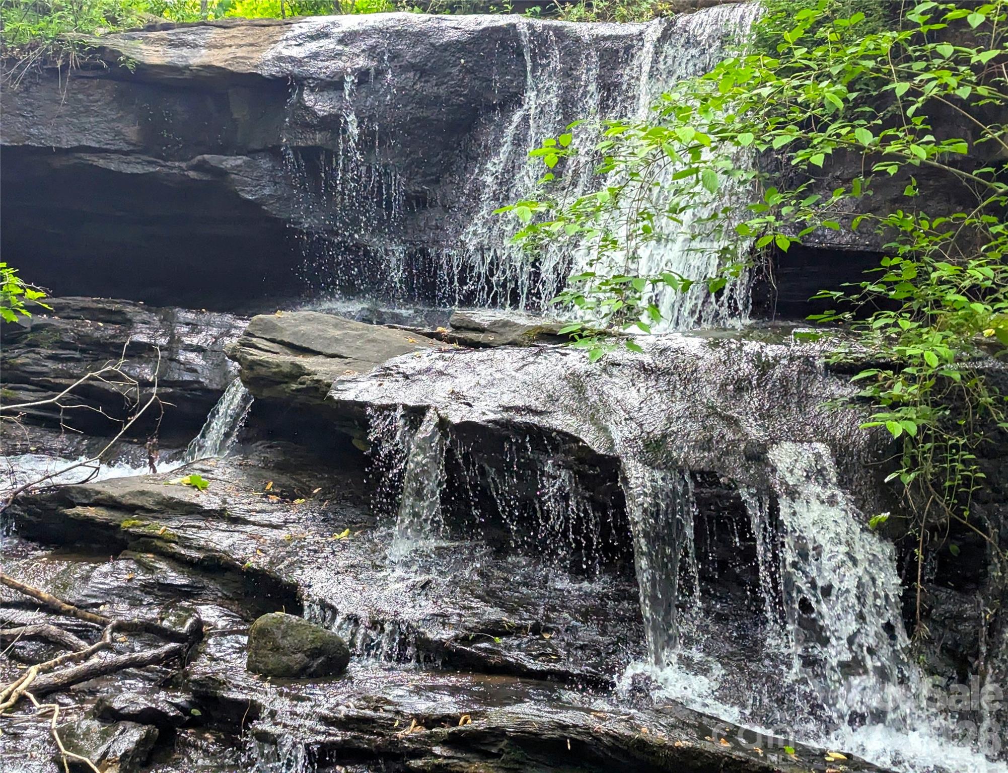 Falls on Nature Walk Trail - 576 Pheasant Street, Lake Lure