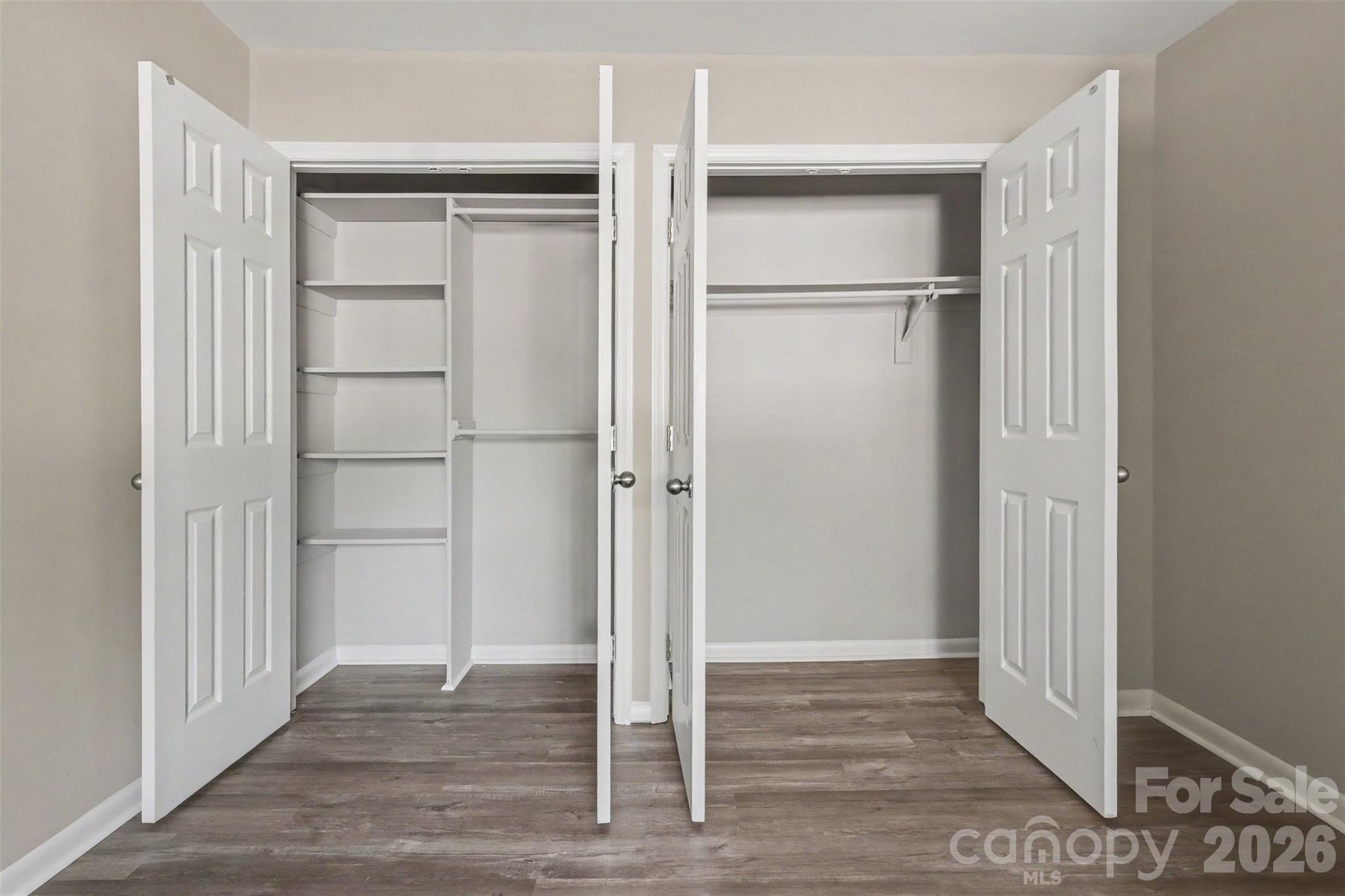 LARGE DOUBLE CLOSETS IN THE BEDROOM - 3201 Heathstead Place, Charlotte