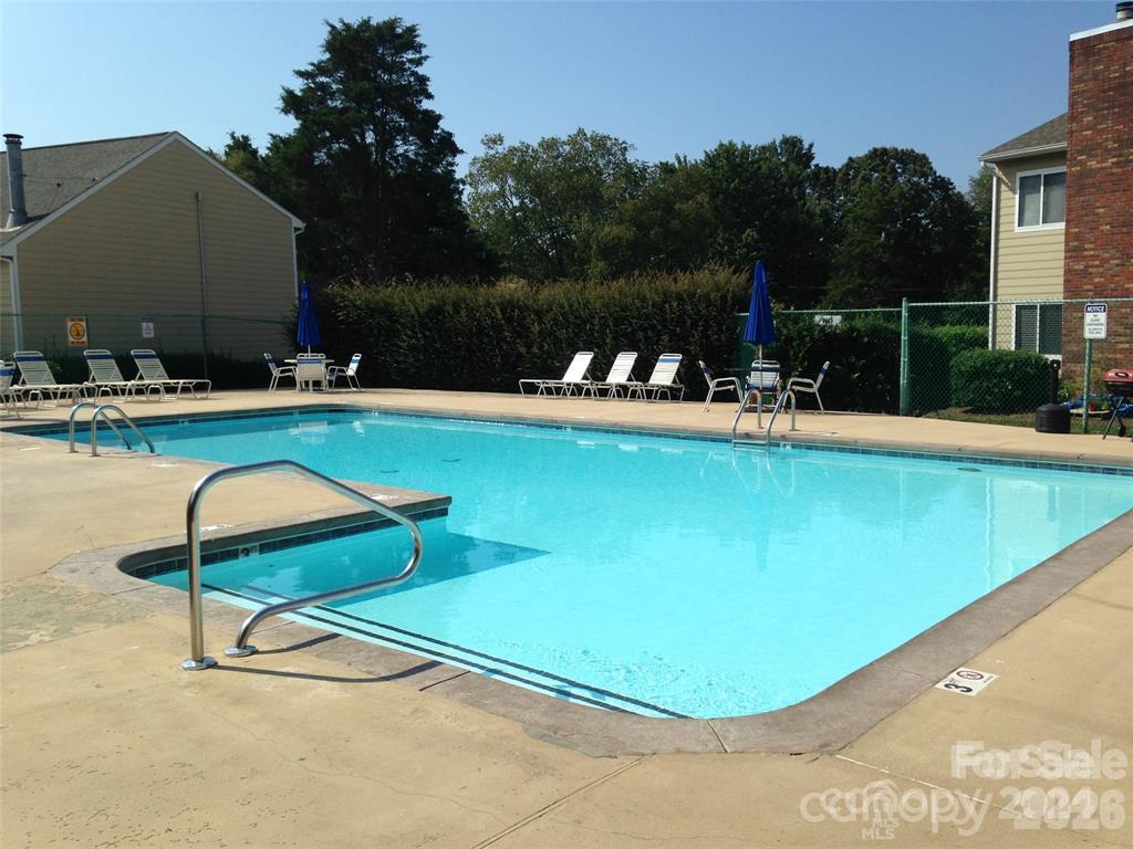 2 POOLS LAP POOL, WITH STAIRS FOR LOUNGING - 3201 Heathstead Place, Charlotte