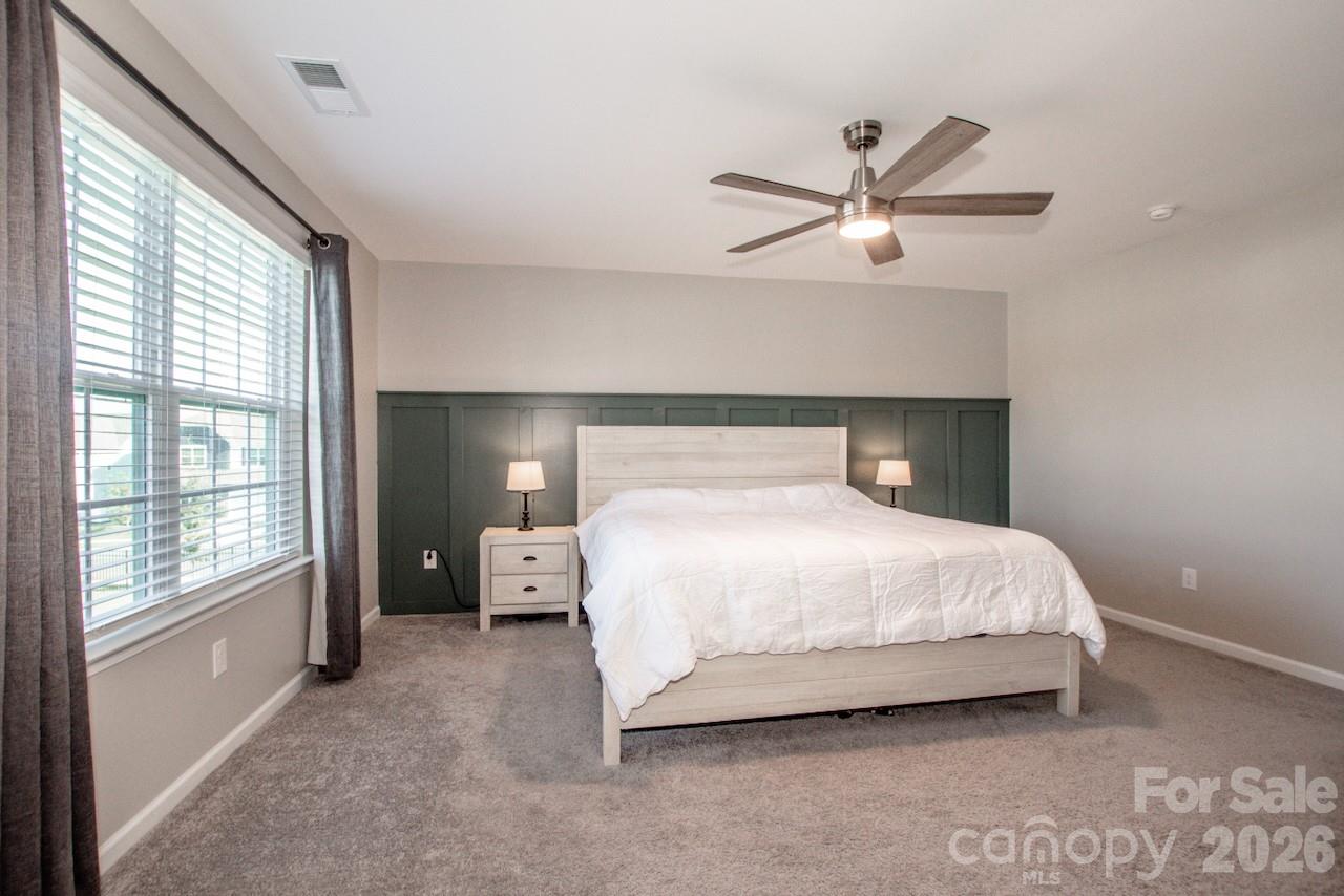 Primary Bedroom with Board-and-Batten - 1944 Lowland Shade Court, Maiden