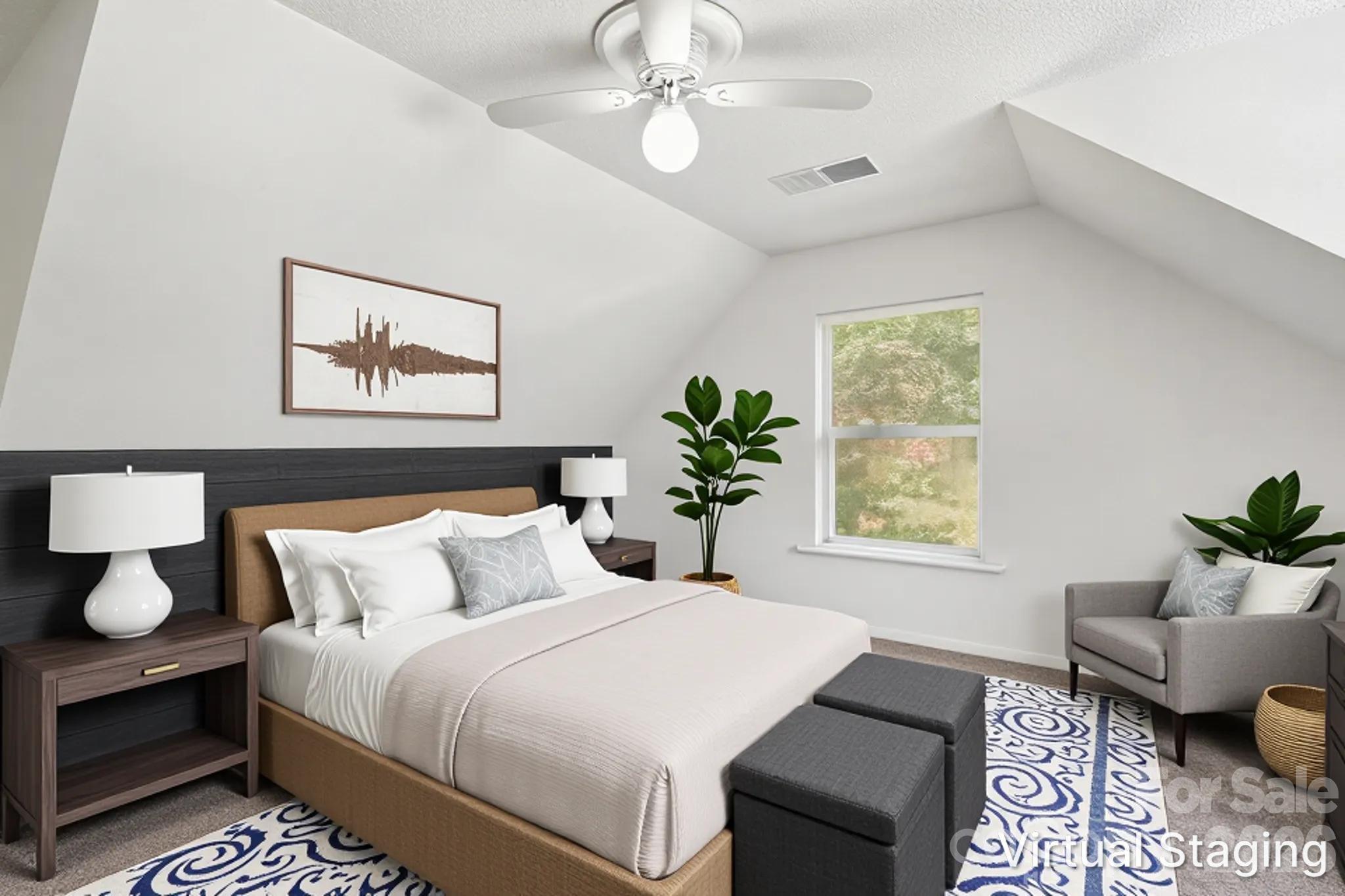 Virtually Staged - 5111 Belcamp Lane, Charlotte