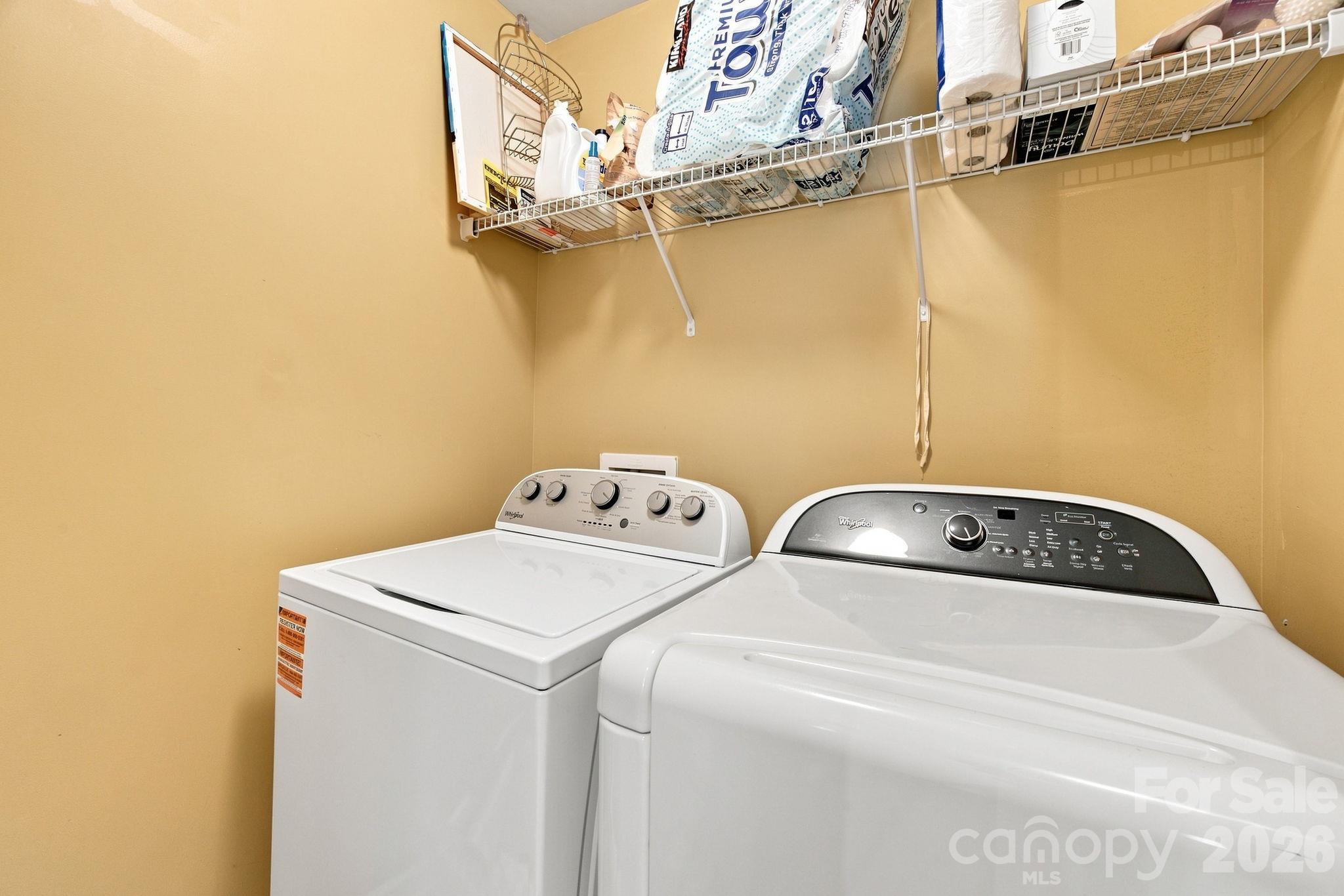 Laundry Room. Washer and dryer to remain2335 Whitford LaneCharlotte NC 28210 - 2335 Whitford Lane, Charlotte