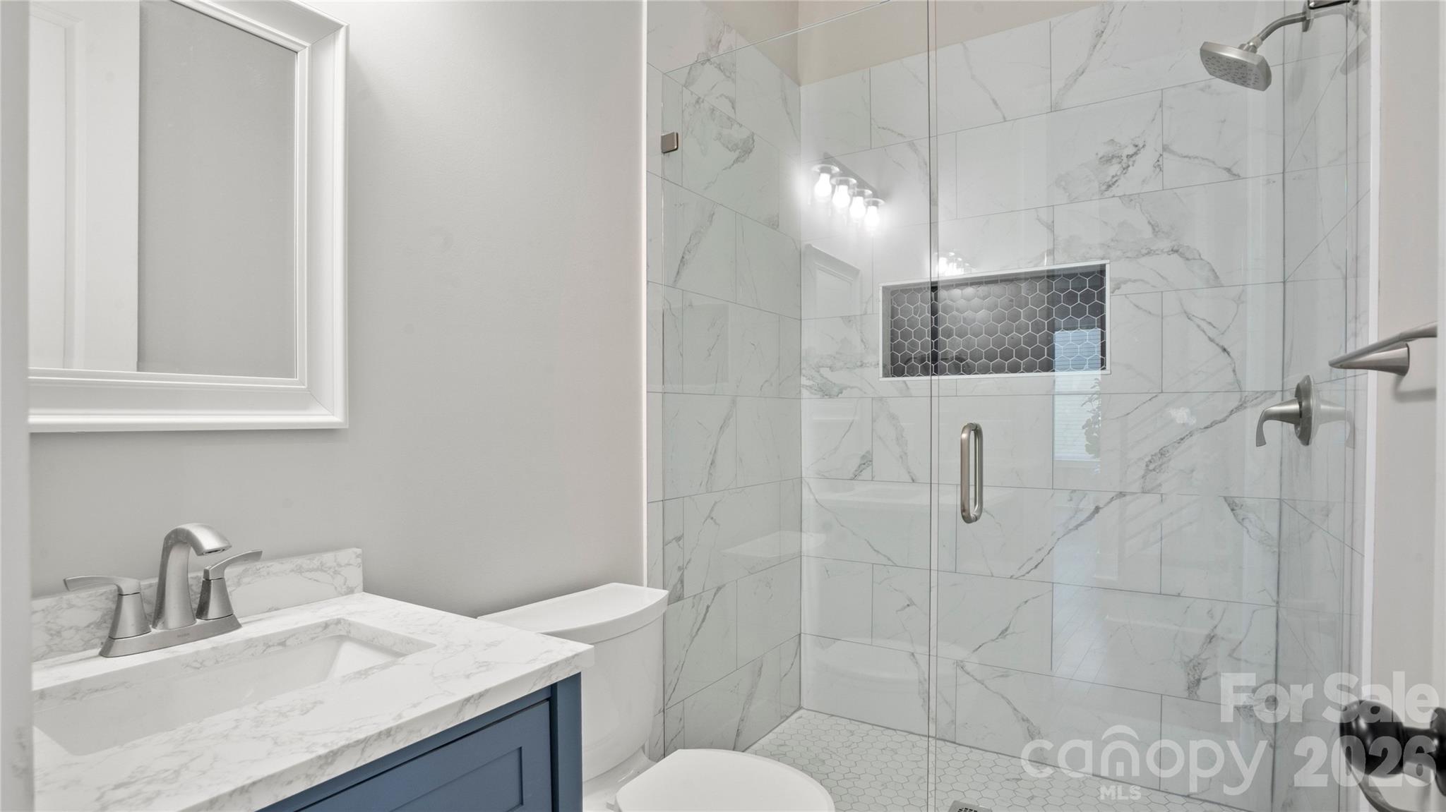 Full Bathroom Main Floor - 211 Tournament Drive SW, Concord