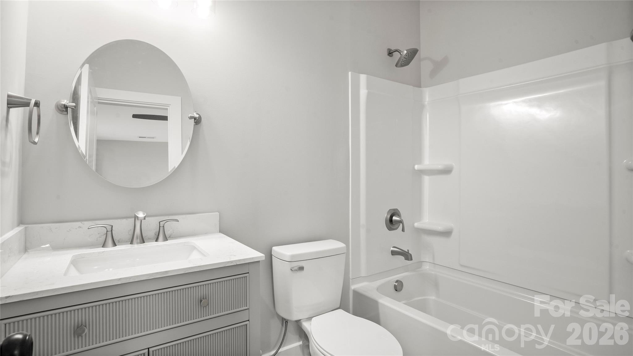 2nd Primary Bathroom - Upper Floor - 211 Tournament Drive SW, Concord