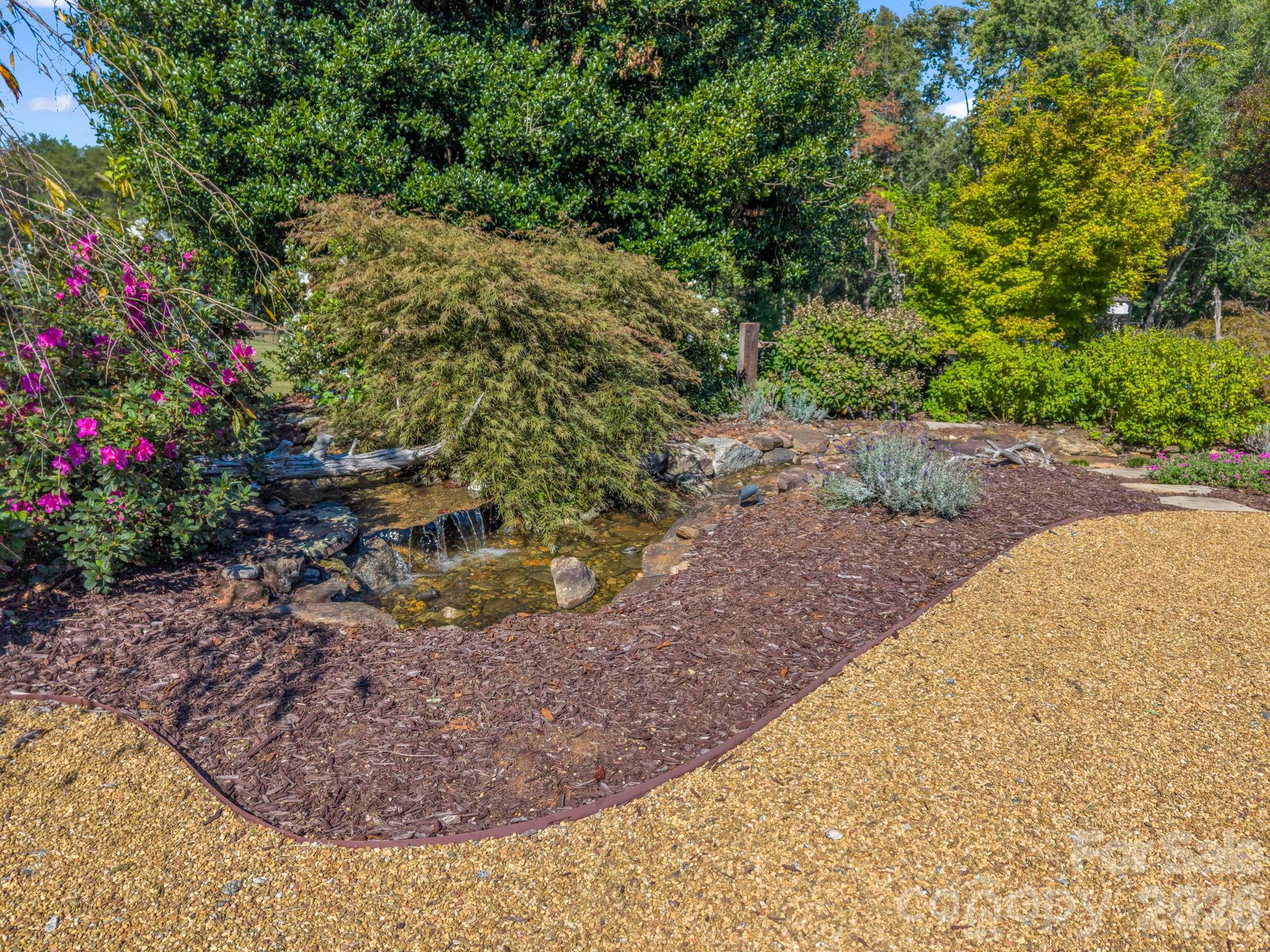Artificial Waterfall - Serenity - 401 Over Hill Drive, Tryon