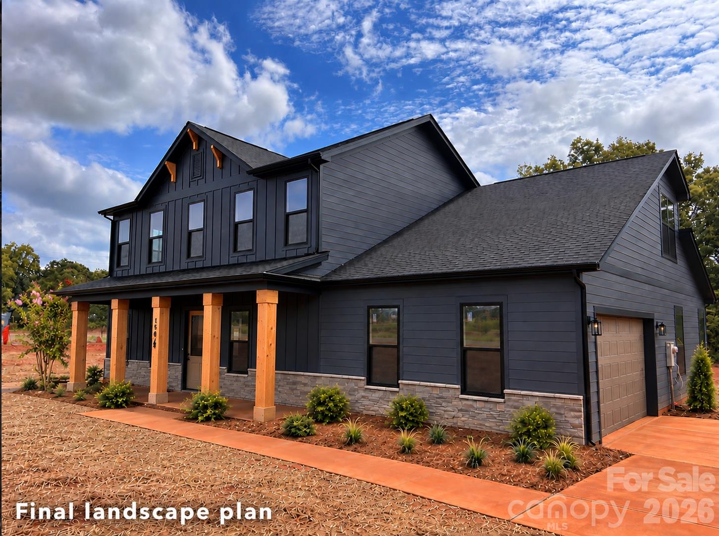 Final landscape plan to be added prior to closing - 1503 Lingerfelt Farm Drive, Bessemer City