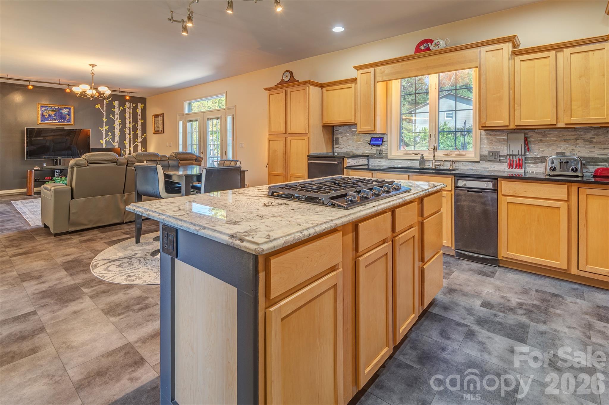 Kitchen View - 3 - 265 Flat Creek Church Road, Weaverville