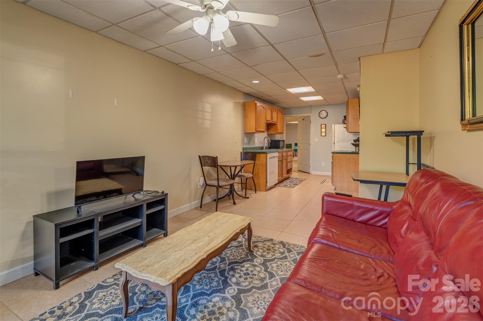 Apartment - Living Room - 265 Flat Creek Church Road, Weaverville