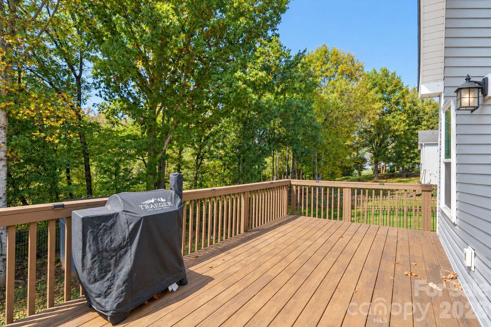 Back Deck - 1544 Farmington Hills Drive, Conover