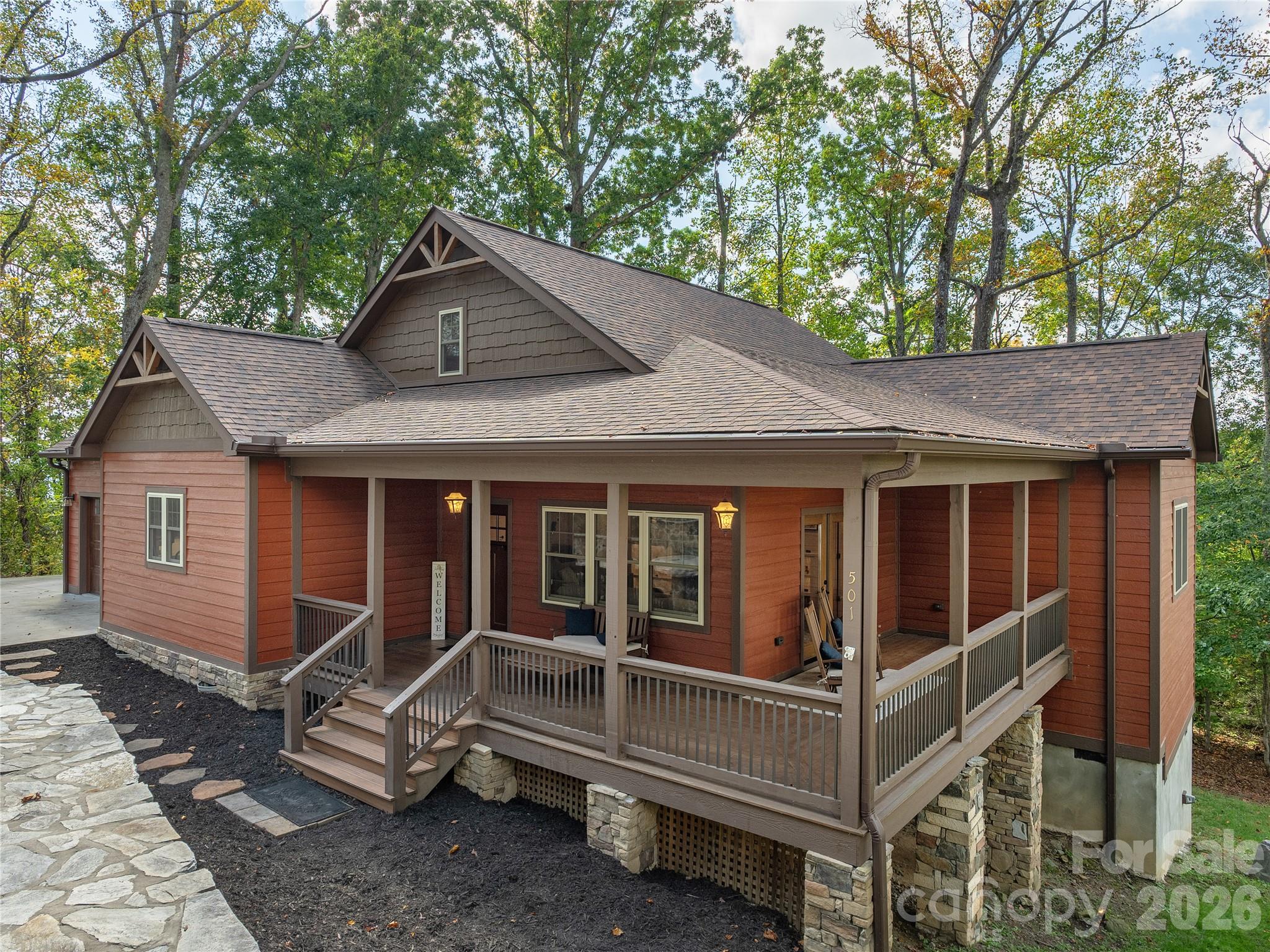 Single Family Residence at 501 Sugar Maple Lane, Asheville
