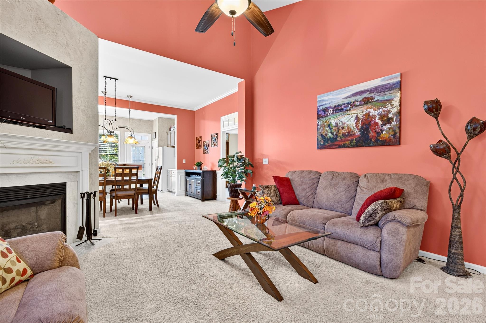 Peaceful living area - 8432 Brookings Drive, Charlotte