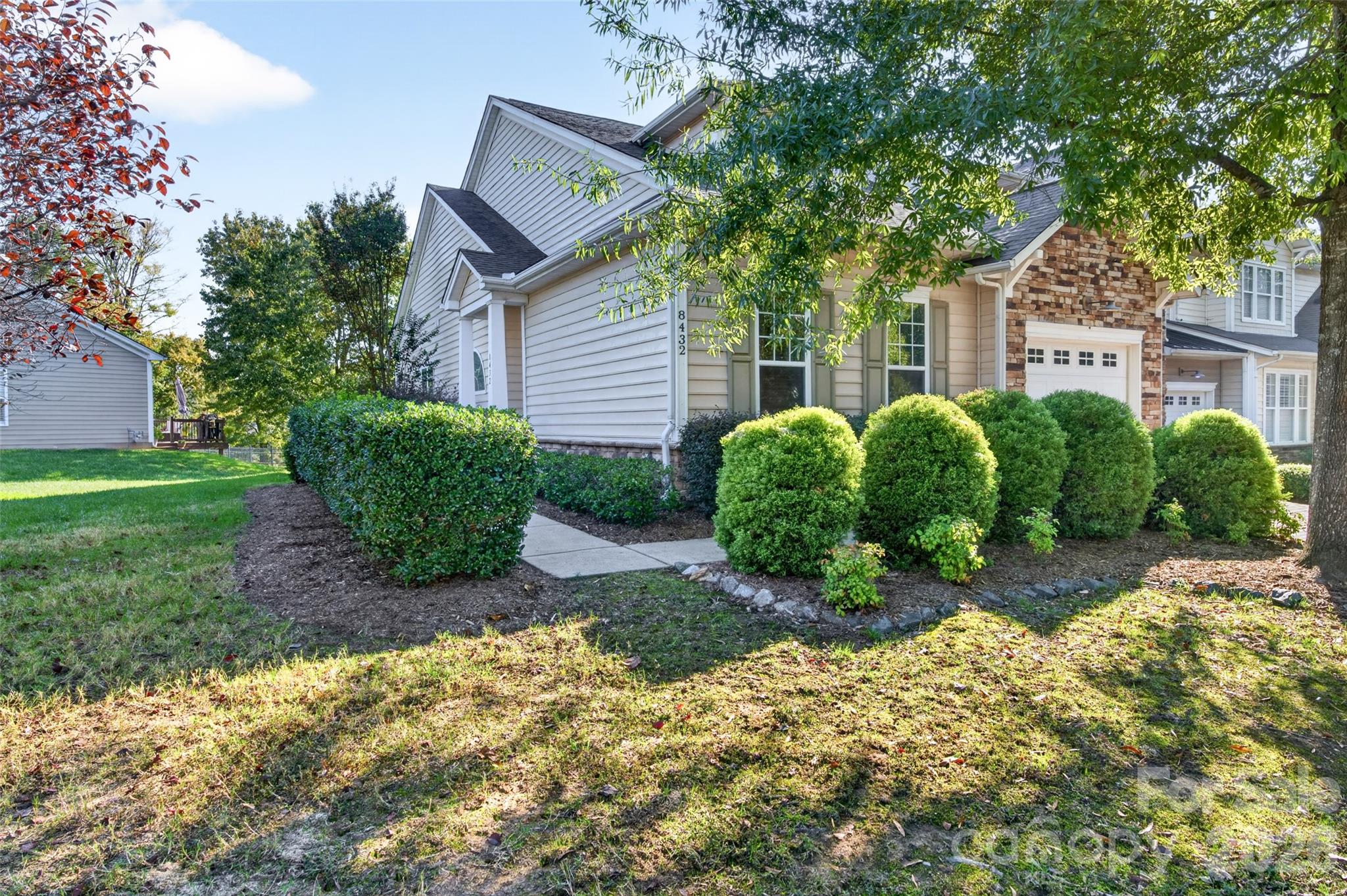 8432 Brookings Drive is a corner lot. - 8432 Brookings Drive, Charlotte