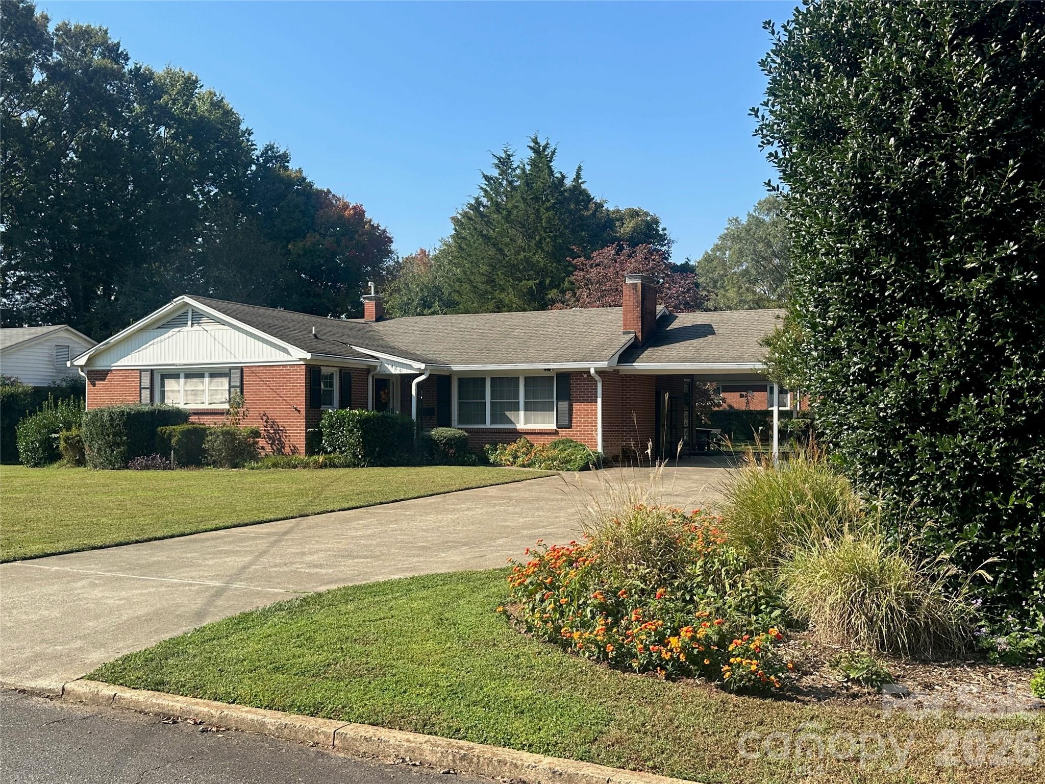 Exterior front - 1400 Capri Road, Winston Salem
