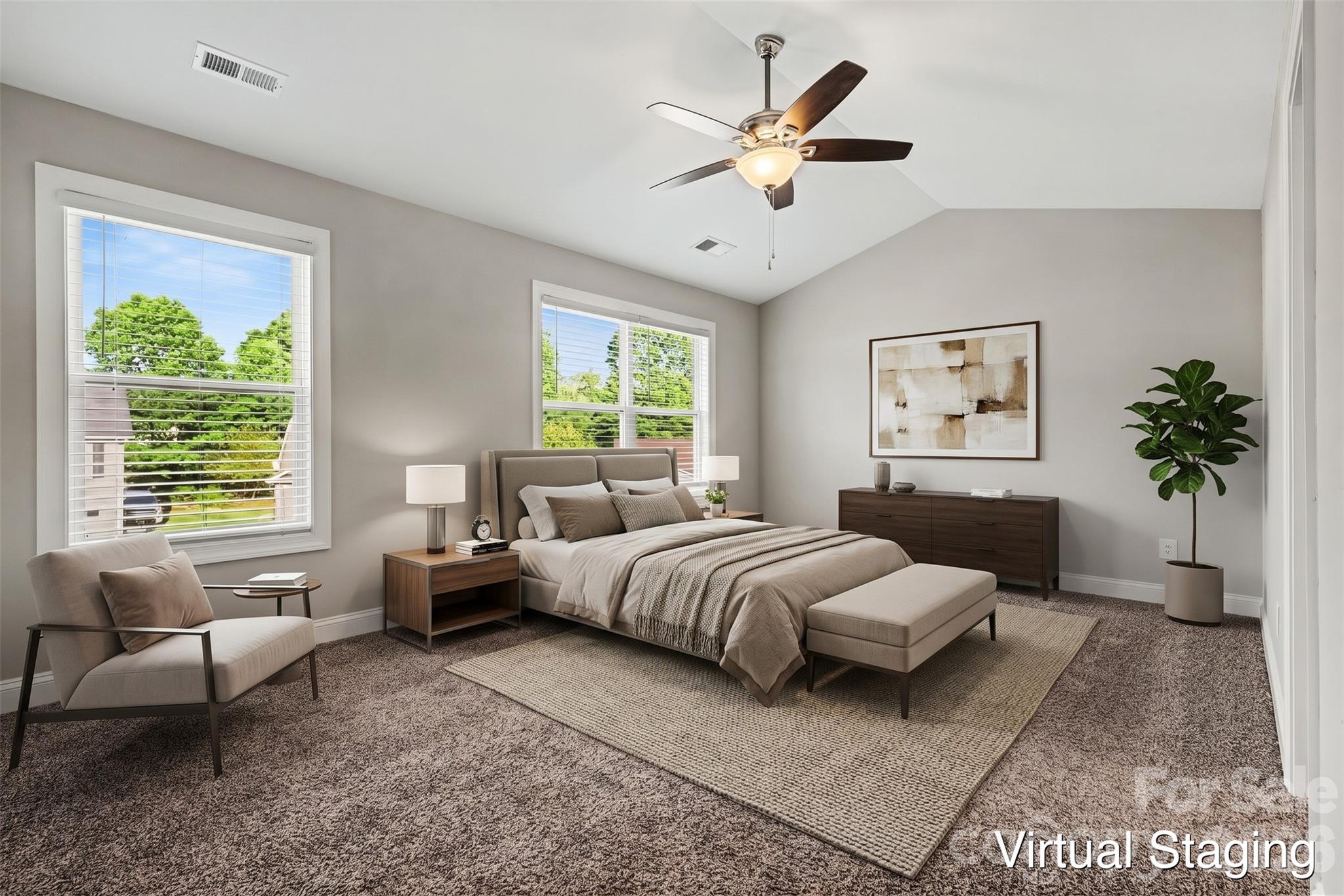 Virtually Staged - 1573 Mayfair Drive, Conover