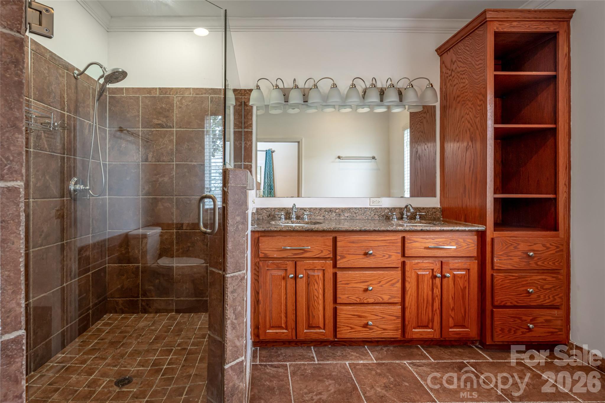 Primary bath - 4943 Elmhurst Drive NE, Hickory