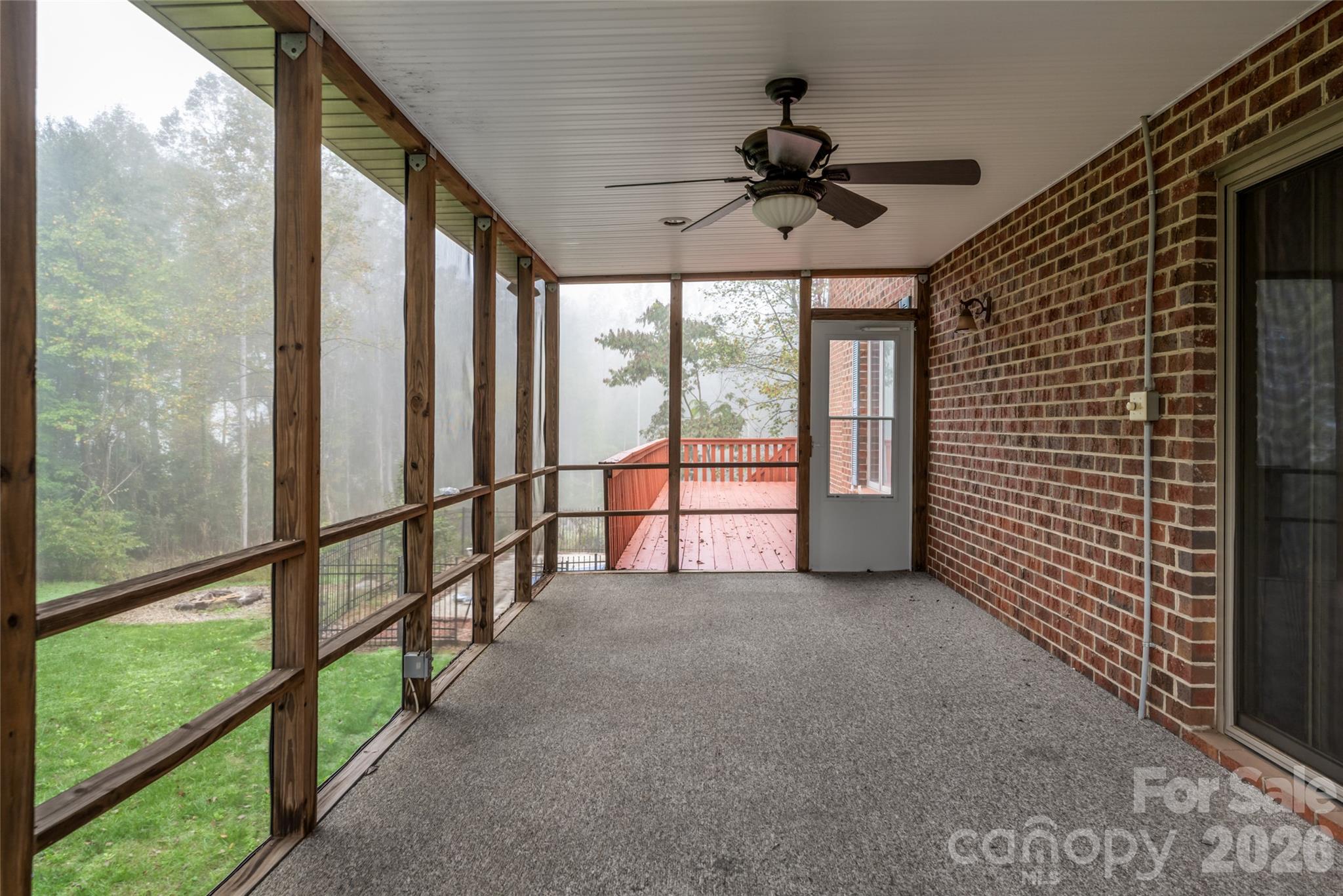 Screened porch - 4943 Elmhurst Drive NE, Hickory