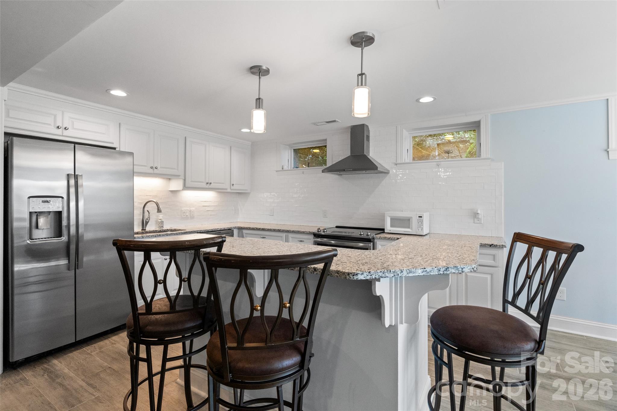 Basement eating area - 185 E Tattersall Drive, Statesville