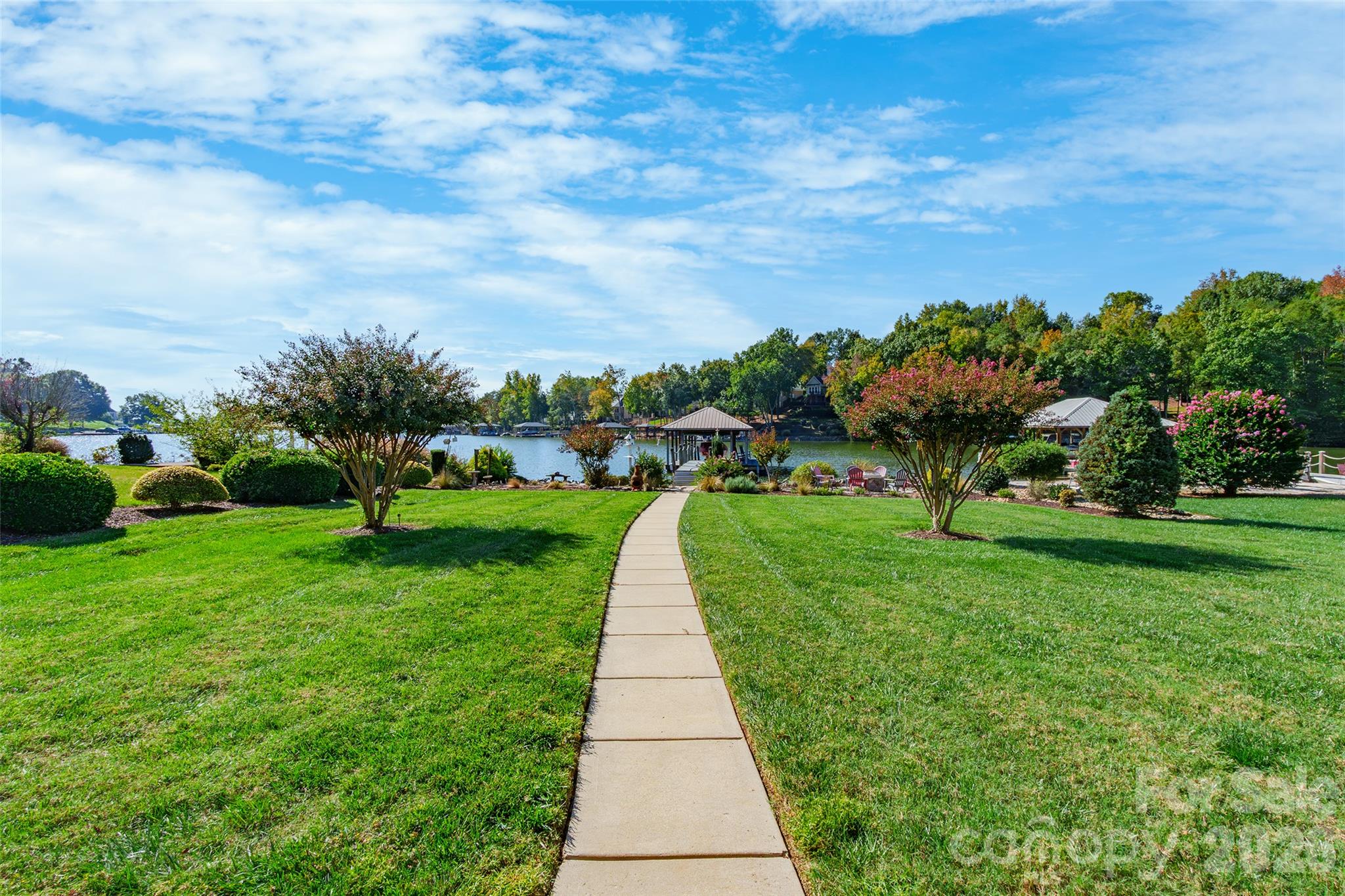 Easy path to the lake - 185 E Tattersall Drive, Statesville