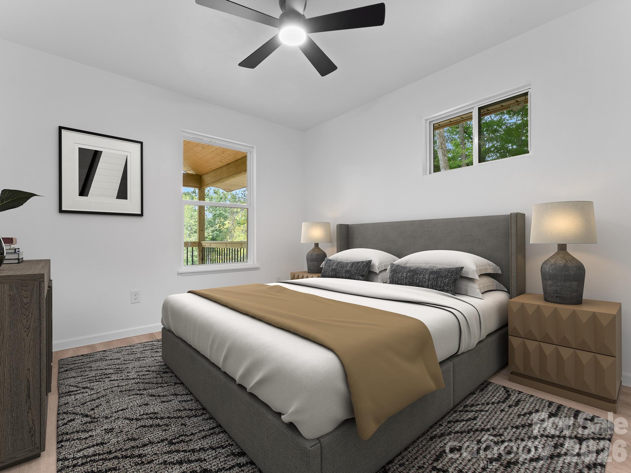 Picture has been digitally staged - 202 Lyndhurst Drive, Hendersonville
