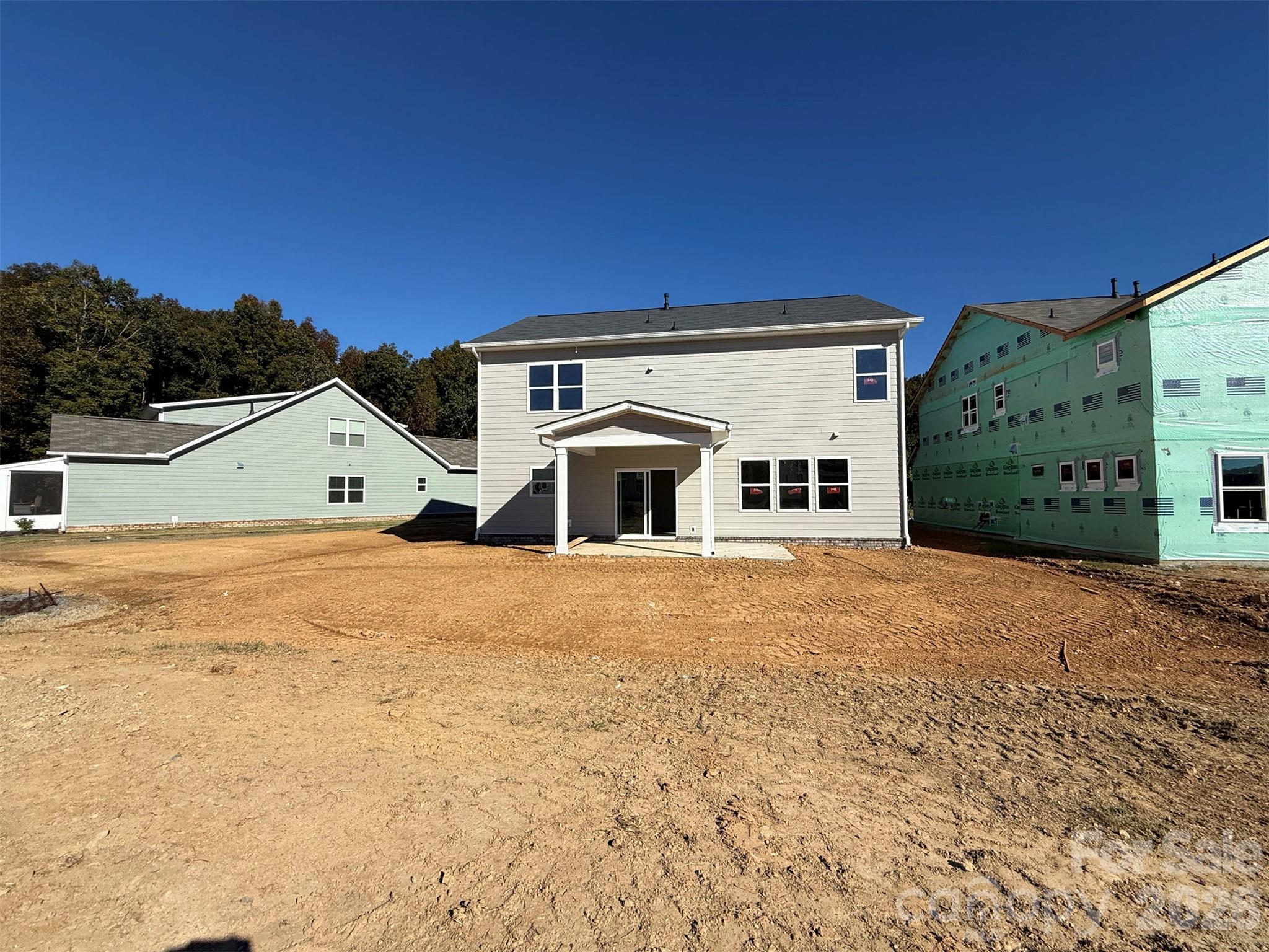 Rear Exterior - 1680 Tabby Drive, Indian Trail