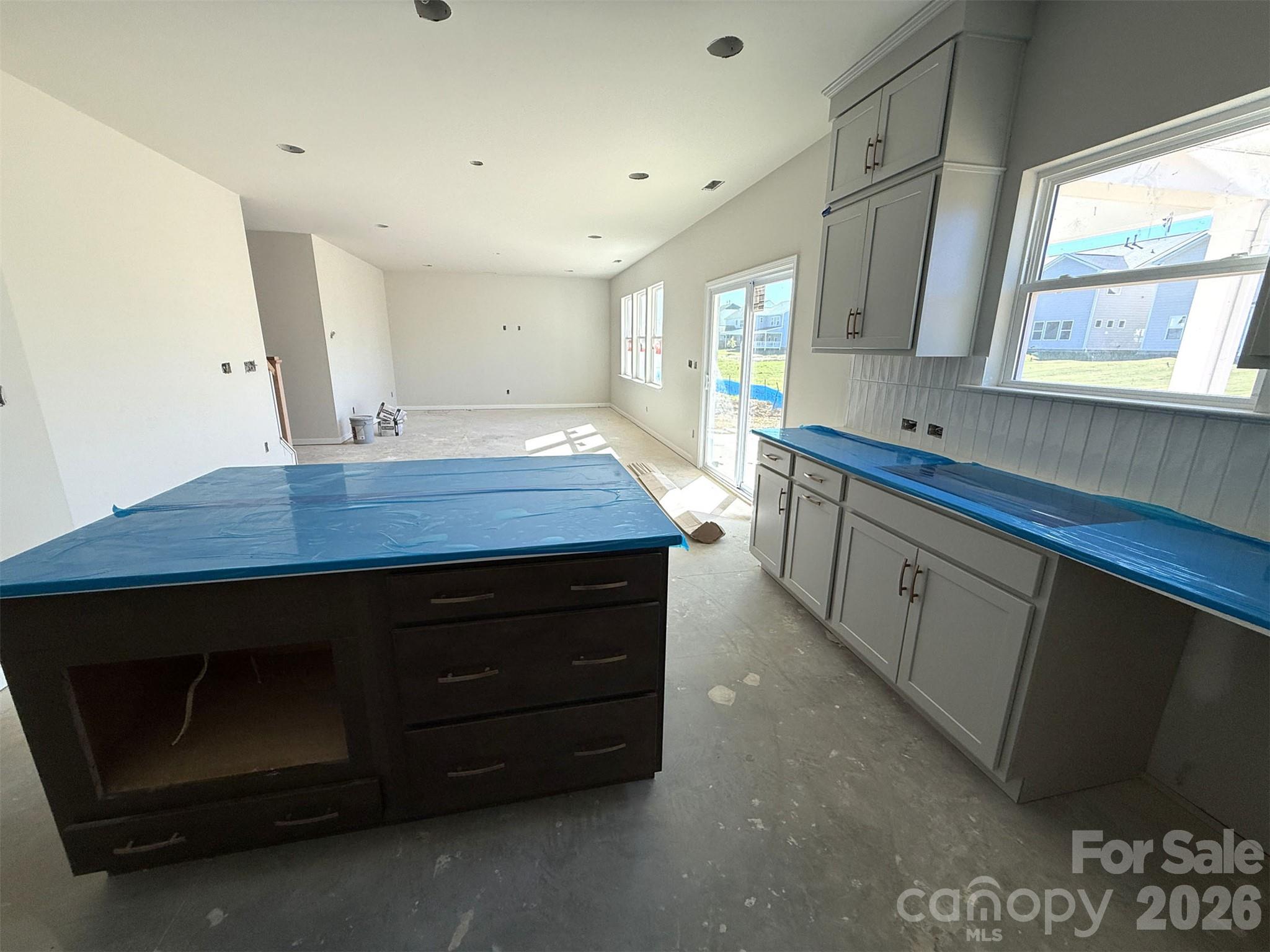 Kitchen/Dining/Family Room - 1680 Tabby Drive, Indian Trail