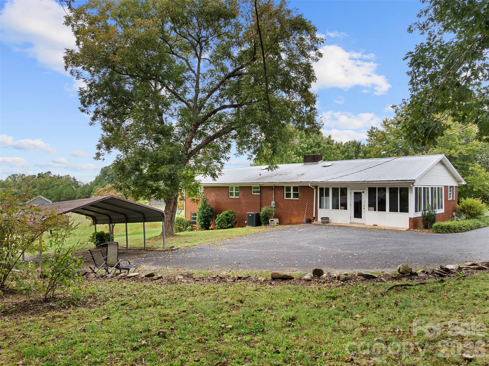 Paved Area & Detached Carport - 3410 Surratt Road, Denton