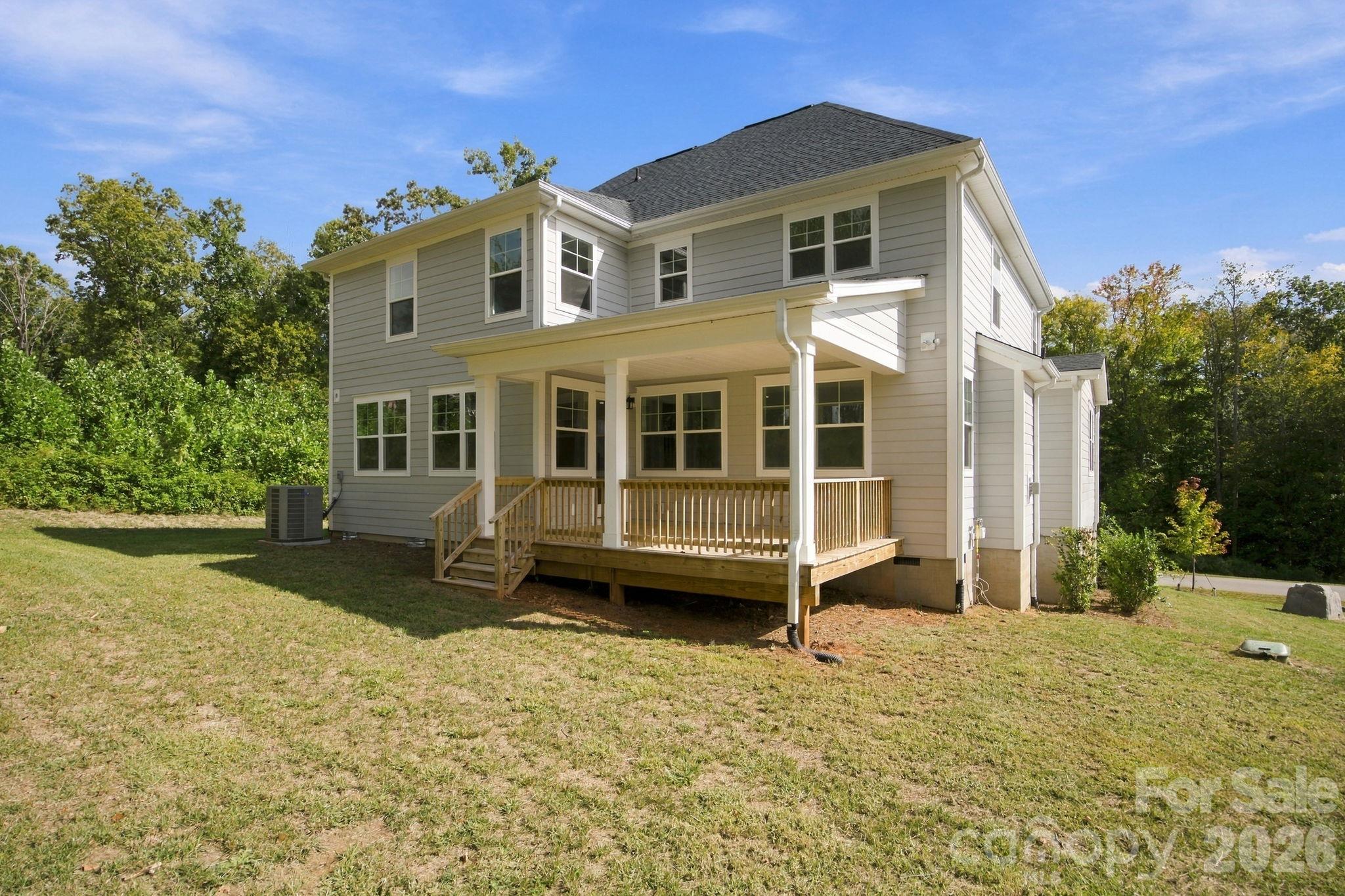 Back View - 3186 Timber Run Lane, Maiden