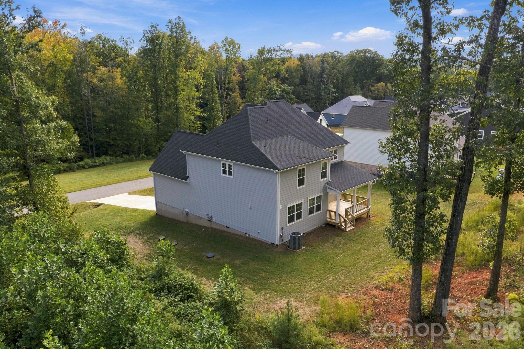Aerial View - 3186 Timber Run Lane, Maiden