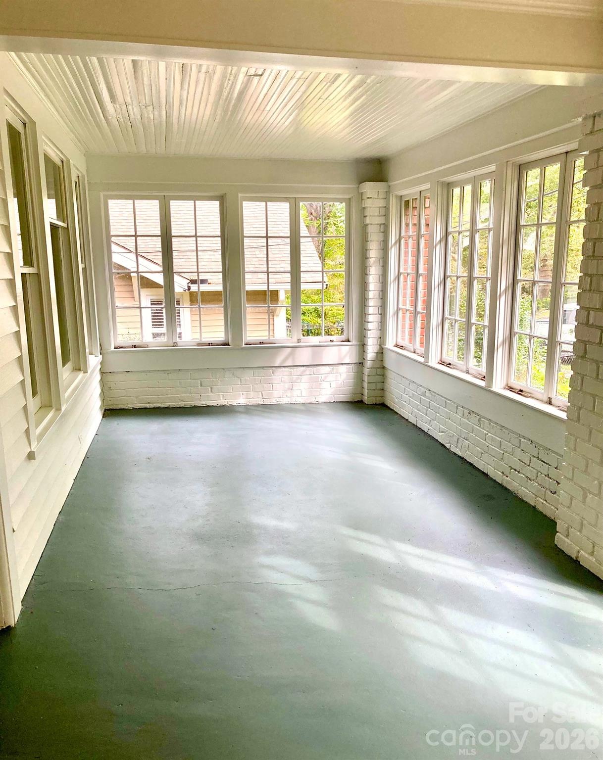 Sunporch is unheated square footage. - 326 S 3rd Street, Albemarle