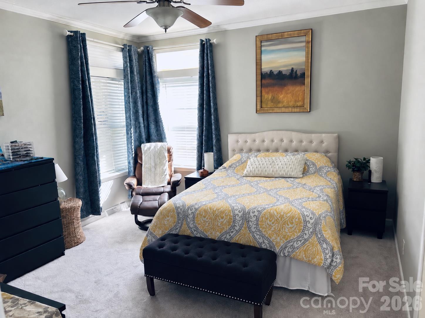 Master Bedroom - 438 Oak Grove Road, Flat Rock