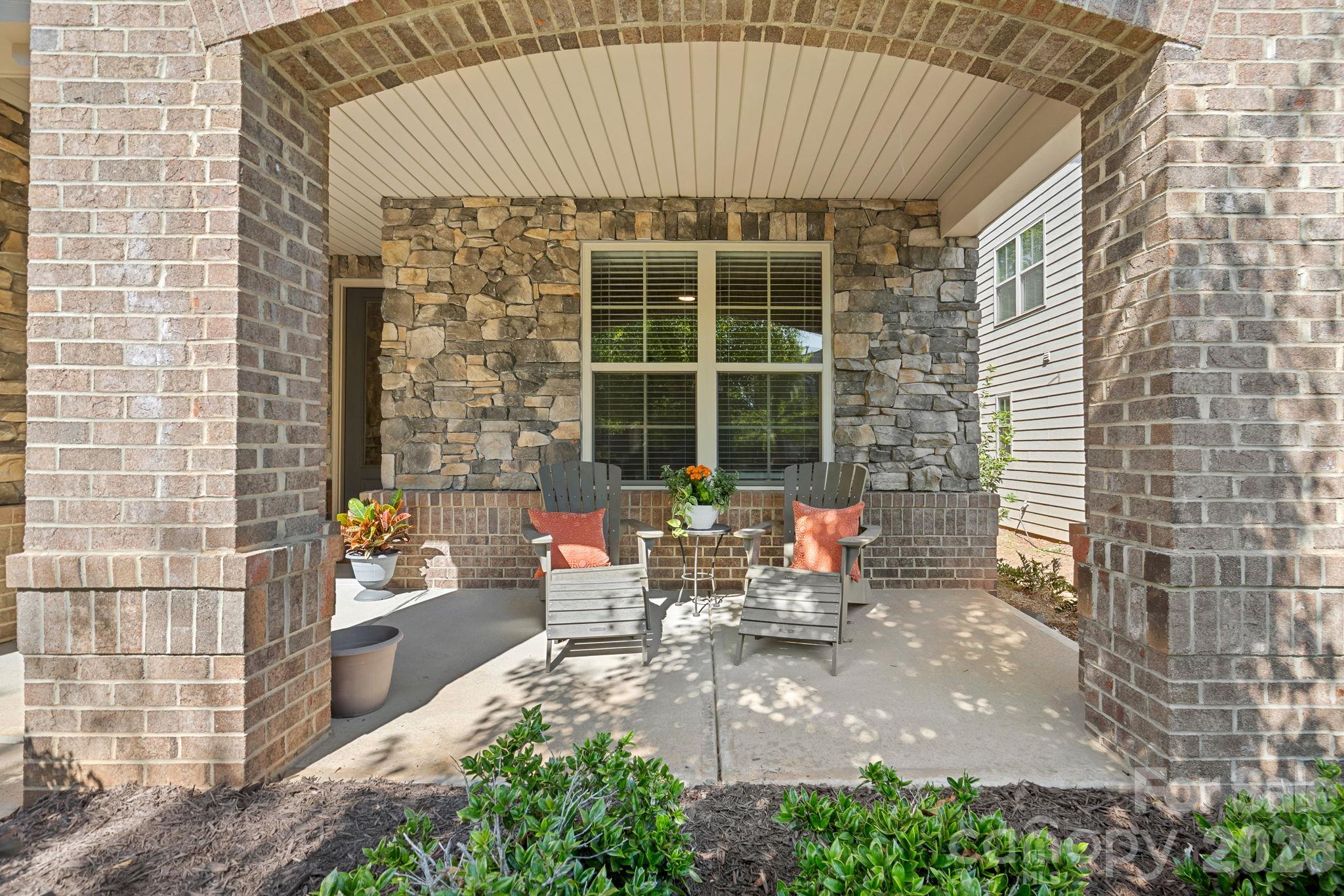 Front coverd porch - 11237 Black Brant Lane, Charlotte