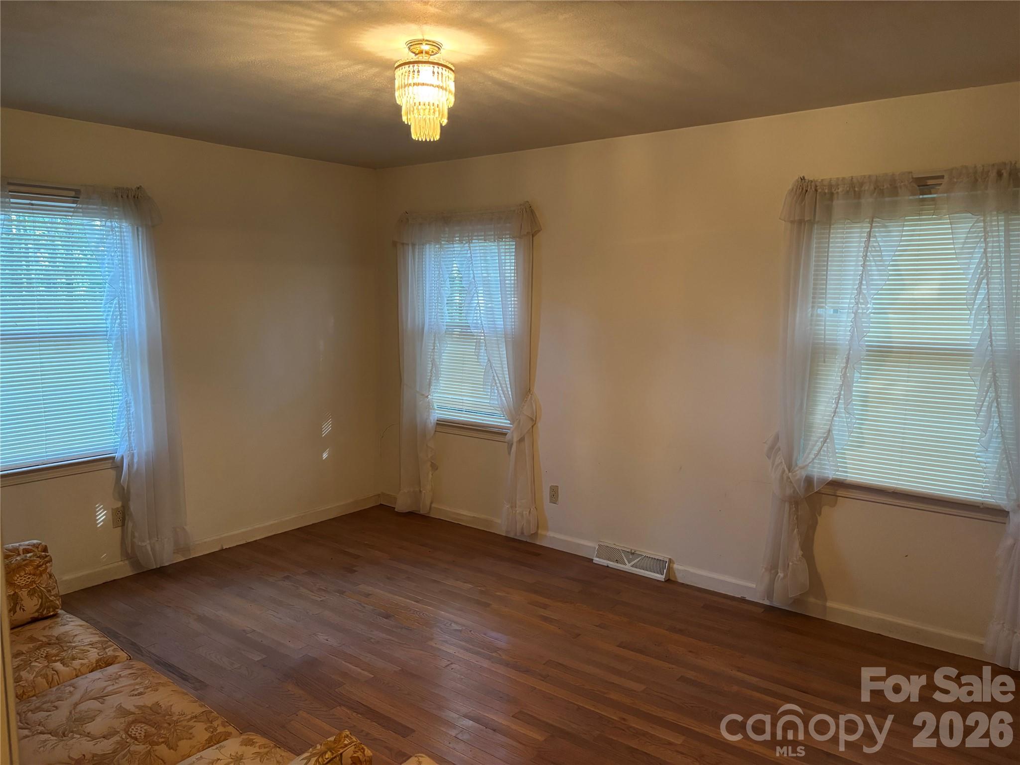 Downstairs room. - 5923 Stack Road, Monroe