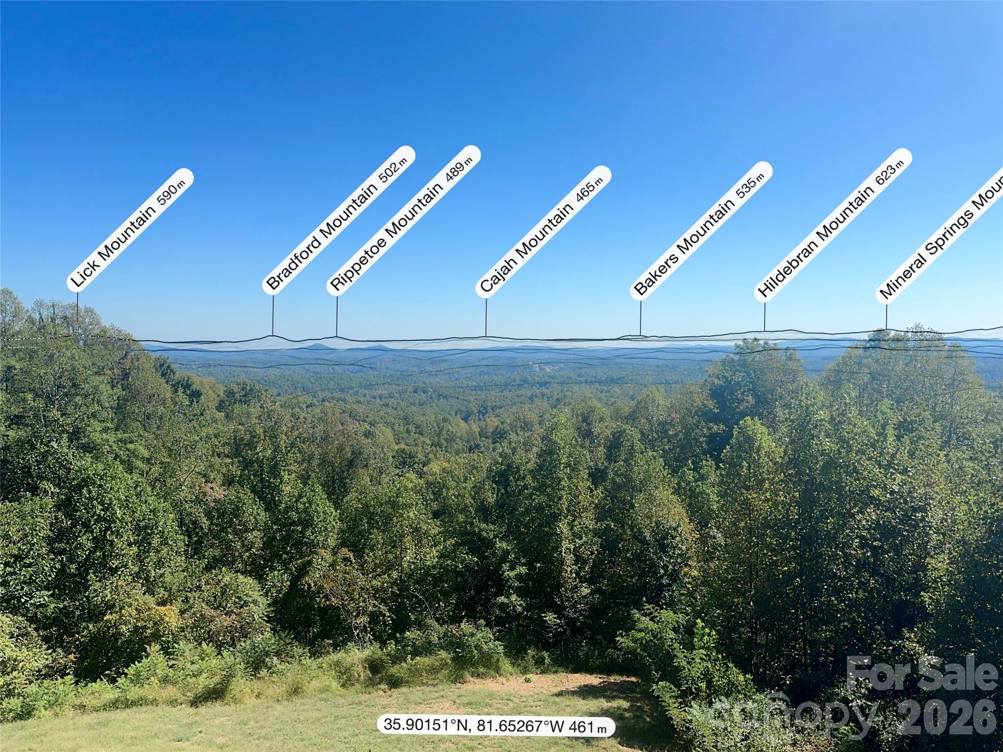 Look at all those moutain peaks! - 4898 Soaring Top Lane, Lenoir