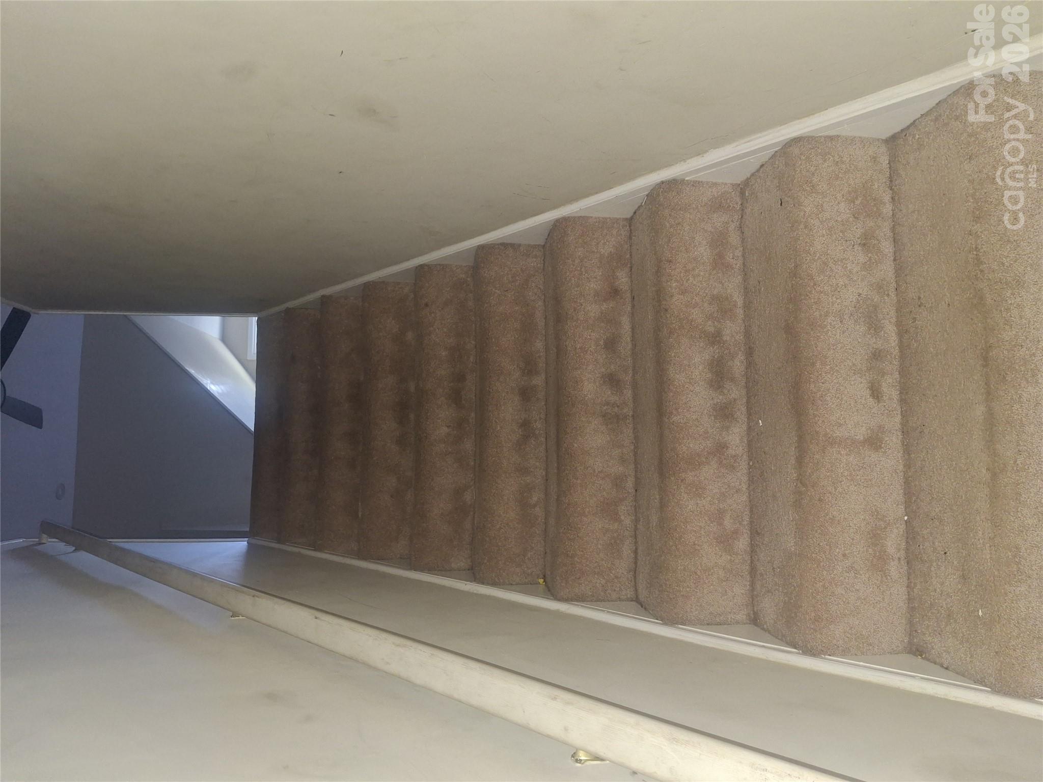 Stairs to 3rd level - 9327 Willowglen Trail, Charlotte