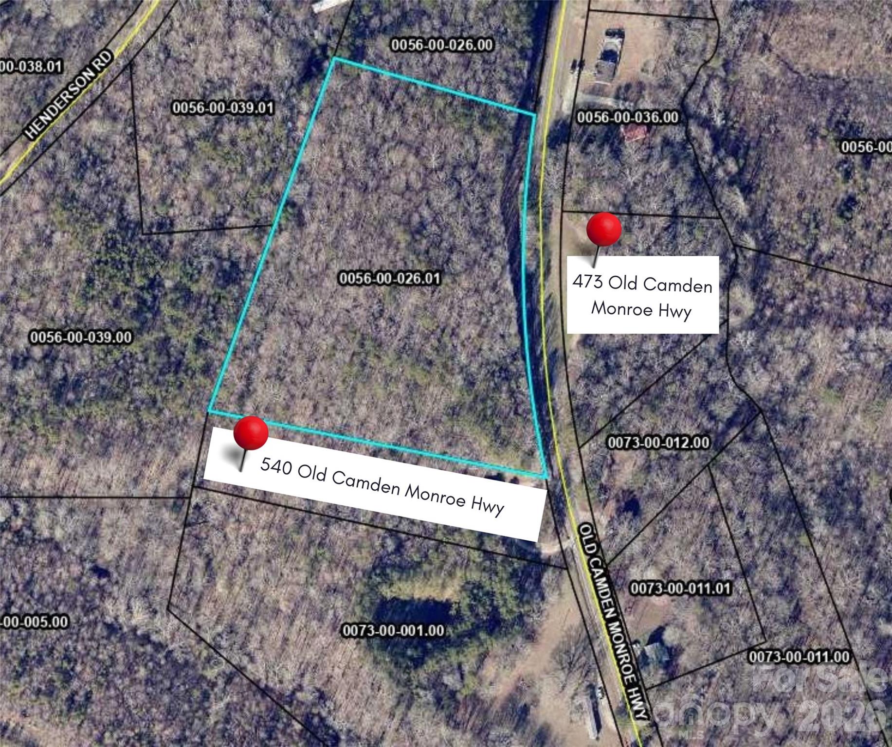 7.5 Acres Old Camden Monroe Highway