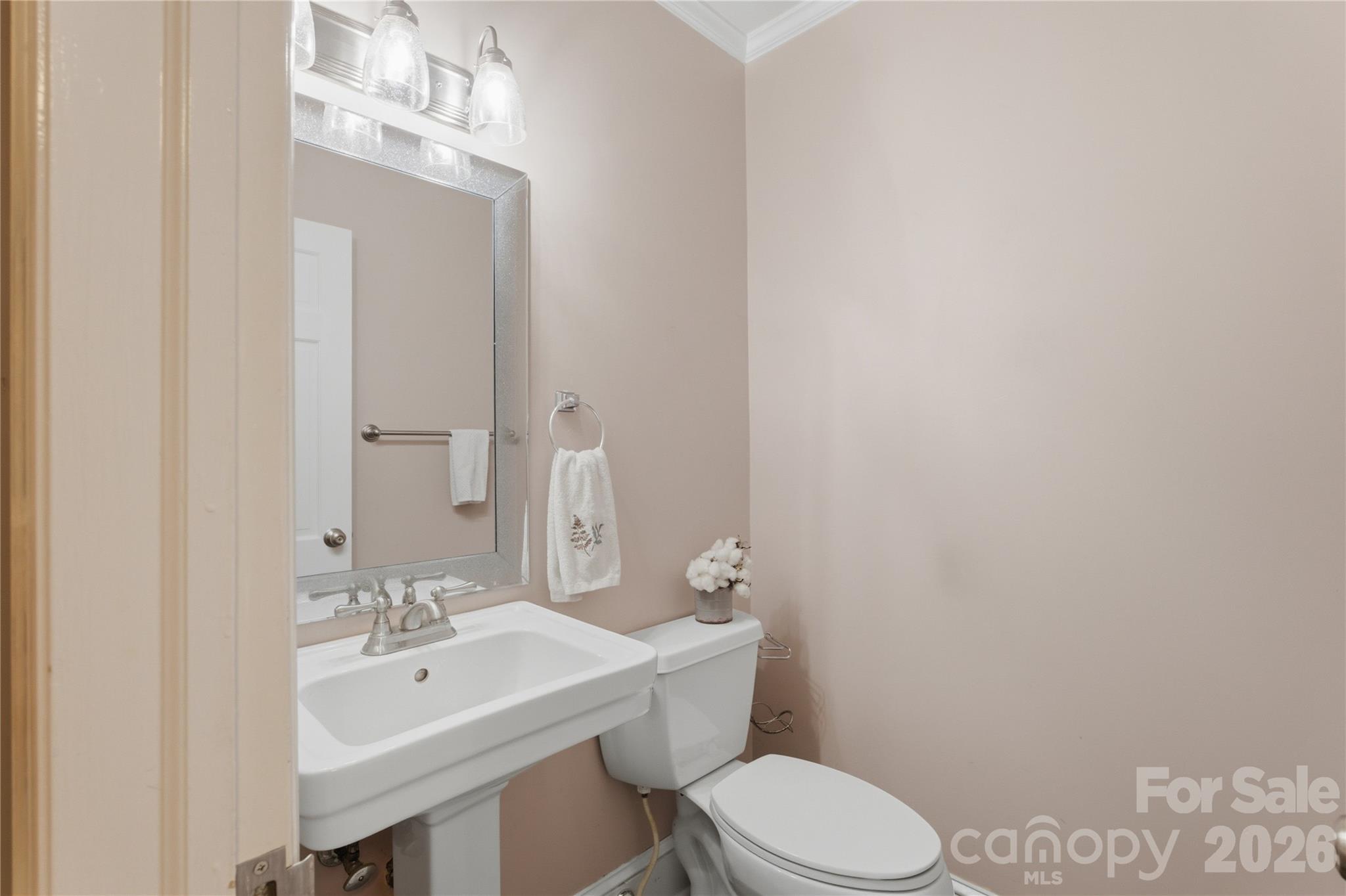 Main level half bath - 1200 Charter Place, Charlotte