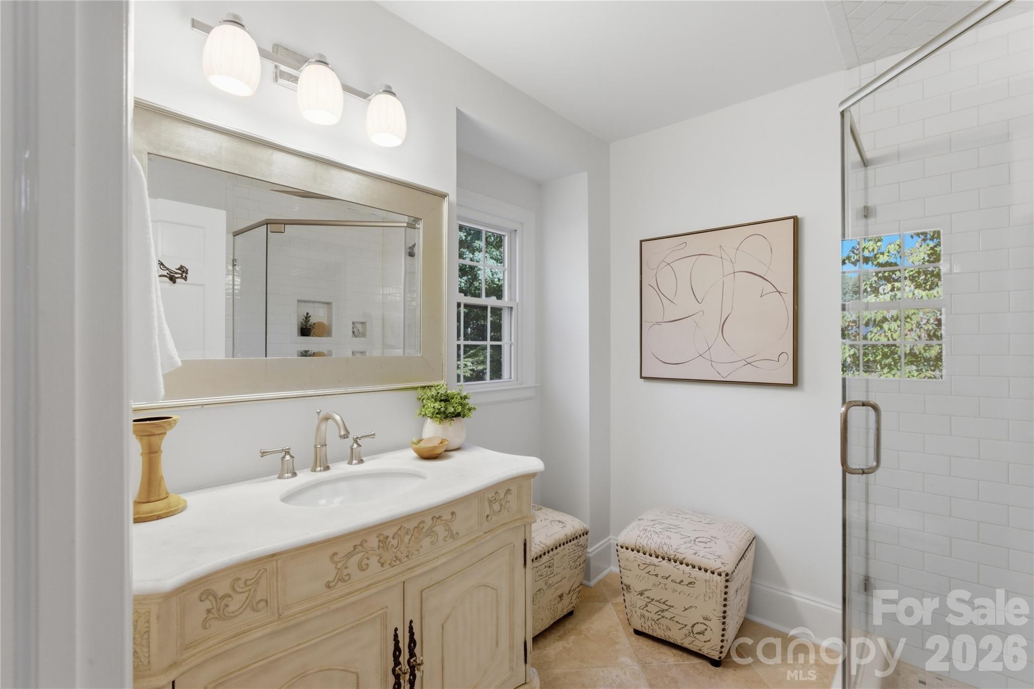 Primary bathroom - 1200 Charter Place, Charlotte