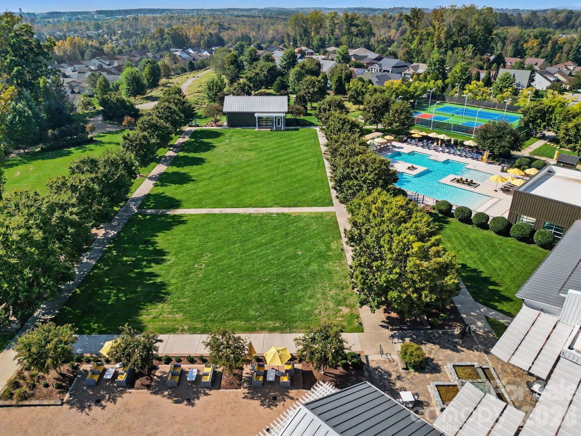 Aerial Green Space - 5605 Caneel Lane, Denver