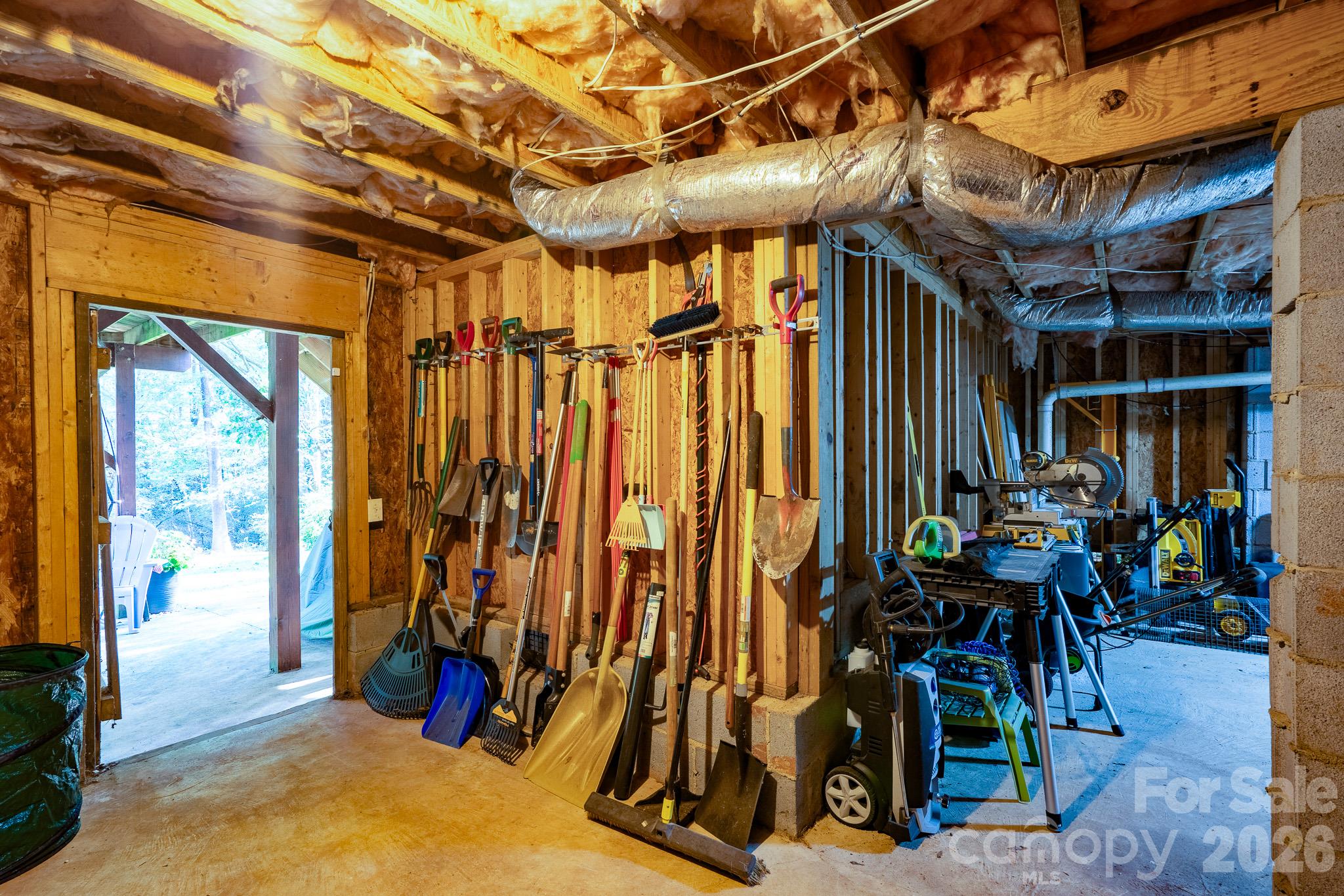 Walk in basement with so much potential. - 1201 Beckford Glen Drive, Waxhaw