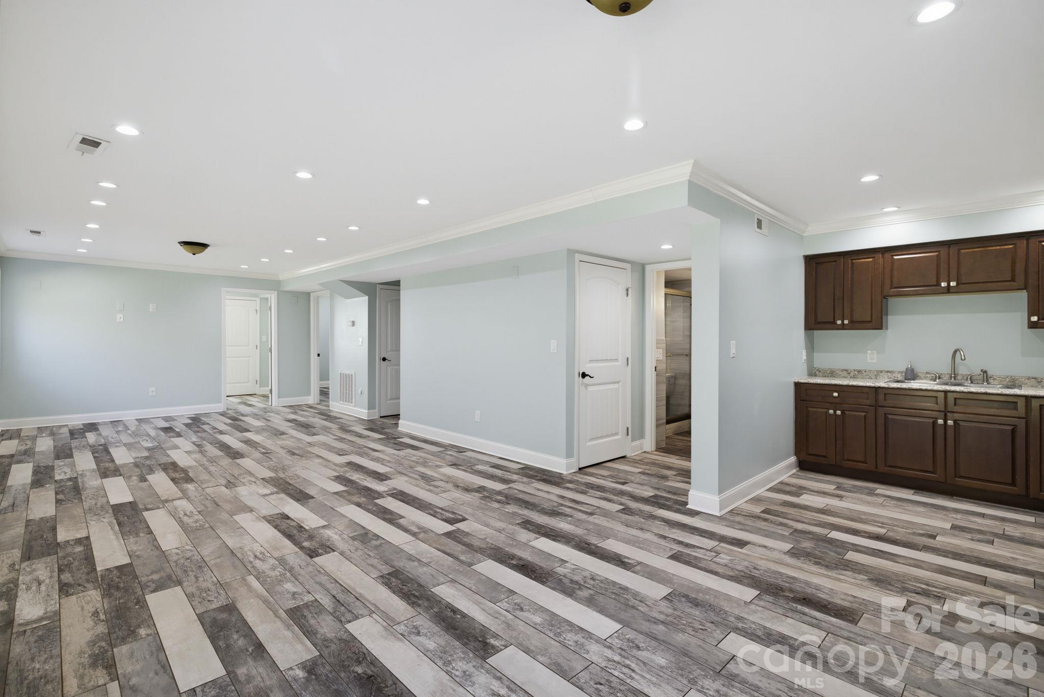 finished basement - 337 E Rhyne Avenue, Winston Salem