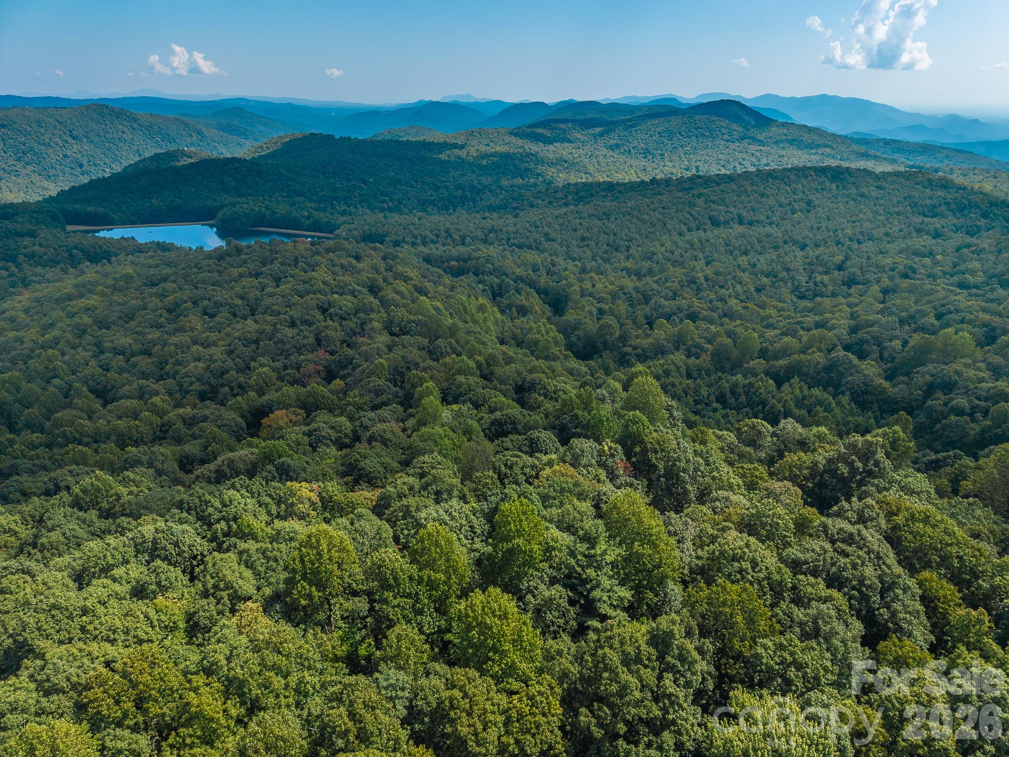 Aerial from Lot - Lot 6 W Chestnut Ridges Road, Hendersonville